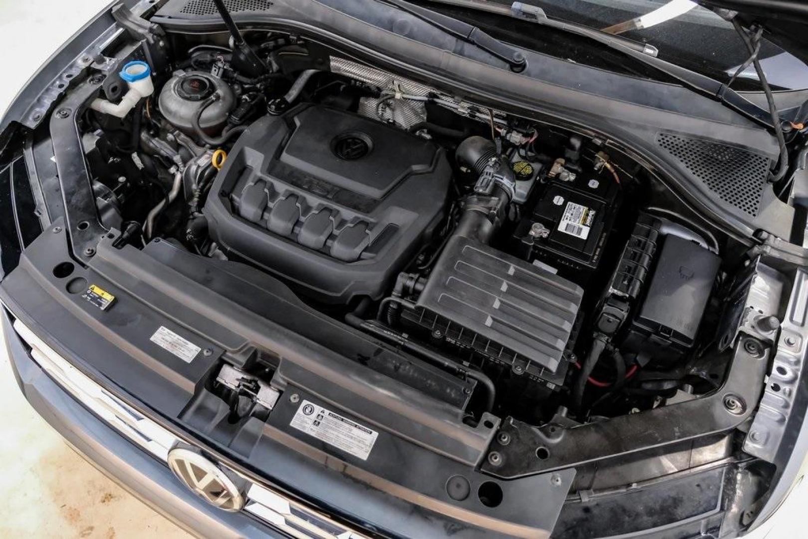 2019 Platinum Gray Metallic /Titan Black Volkswagen Tiguan 2.0T SE (3VV3B7AX8KM) with an 2.0L TSI DOHC engine, Automatic transmission, located at 15300 Midway Rd., Addison, TX, 75001, (972) 702-0011, 32.958321, -96.838074 - Photo#56