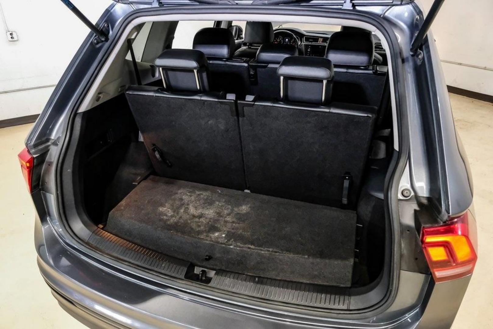 2019 Platinum Gray Metallic /Titan Black Volkswagen Tiguan 2.0T SE (3VV3B7AX8KM) with an 2.0L TSI DOHC engine, Automatic transmission, located at 15300 Midway Rd., Addison, TX, 75001, (972) 702-0011, 32.958321, -96.838074 - Photo#60