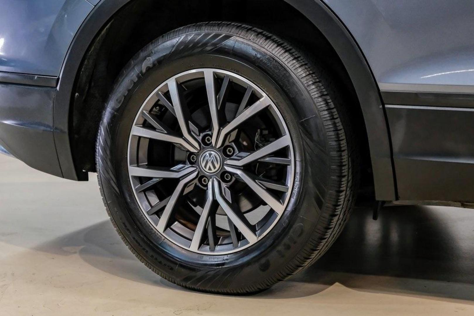 2019 Platinum Gray Metallic /Titan Black Volkswagen Tiguan 2.0T SE (3VV3B7AX8KM) with an 2.0L TSI DOHC engine, Automatic transmission, located at 15300 Midway Rd., Addison, TX, 75001, (972) 702-0011, 32.958321, -96.838074 - Photo#63