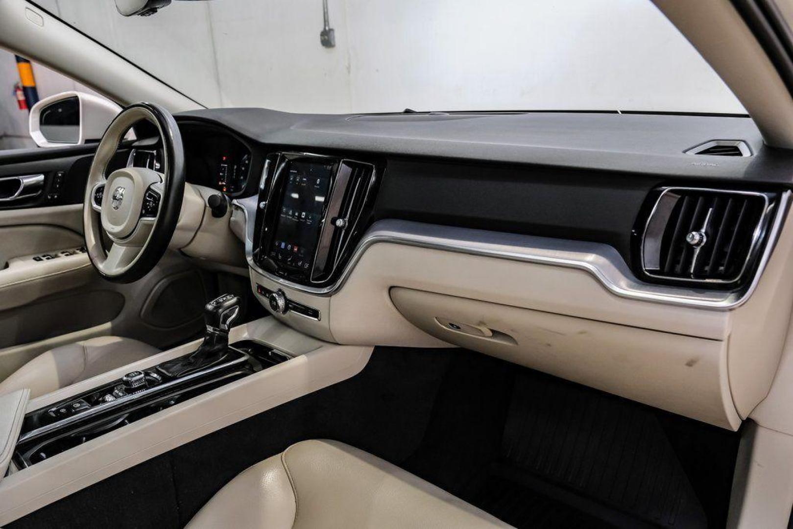 2019 Birch /Blond Volvo S60 T5 Momentum (7JR102FK9KG) with an I4 engine, Automatic transmission, located at 15300 Midway Rd., Addison, TX, 75001, (972) 702-0011, 32.958321, -96.838074 - 2019 Volvo S60 T5 Momentum<br><br>Now Available at Midway Auto Group, Addison, Texas<br><br>Elegant, safe, and undeniably Scandinavian the 2019 Volvo S60 T5 Momentum delivers a premium driving experience with sleek styling, advanced safety technology, and a smooth, turbocharged engine. As Volvos wel - Photo#14