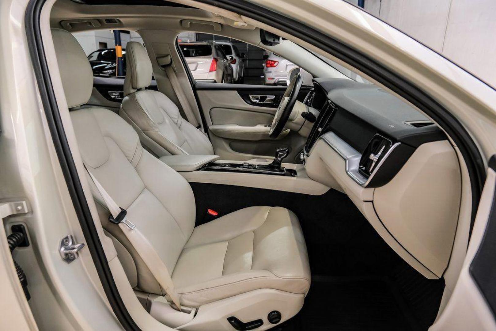 2019 Birch /Blond Volvo S60 T5 Momentum (7JR102FK9KG) with an I4 engine, Automatic transmission, located at 15300 Midway Rd., Addison, TX, 75001, (972) 702-0011, 32.958321, -96.838074 - 2019 Volvo S60 T5 Momentum<br><br>Now Available at Midway Auto Group, Addison, Texas<br><br>Elegant, safe, and undeniably Scandinavian the 2019 Volvo S60 T5 Momentum delivers a premium driving experience with sleek styling, advanced safety technology, and a smooth, turbocharged engine. As Volvos wel - Photo#34