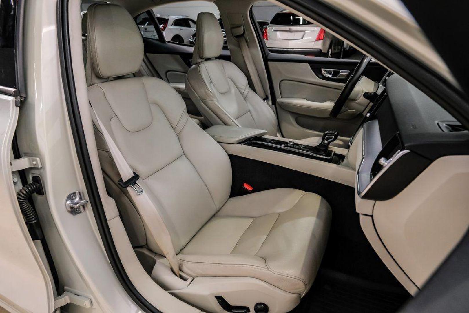 2019 Birch /Blond Volvo S60 T5 Momentum (7JR102FK9KG) with an I4 engine, Automatic transmission, located at 15300 Midway Rd., Addison, TX, 75001, (972) 702-0011, 32.958321, -96.838074 - 2019 Volvo S60 T5 Momentum<br><br>Now Available at Midway Auto Group, Addison, Texas<br><br>Elegant, safe, and undeniably Scandinavian the 2019 Volvo S60 T5 Momentum delivers a premium driving experience with sleek styling, advanced safety technology, and a smooth, turbocharged engine. As Volvos wel - Photo#35