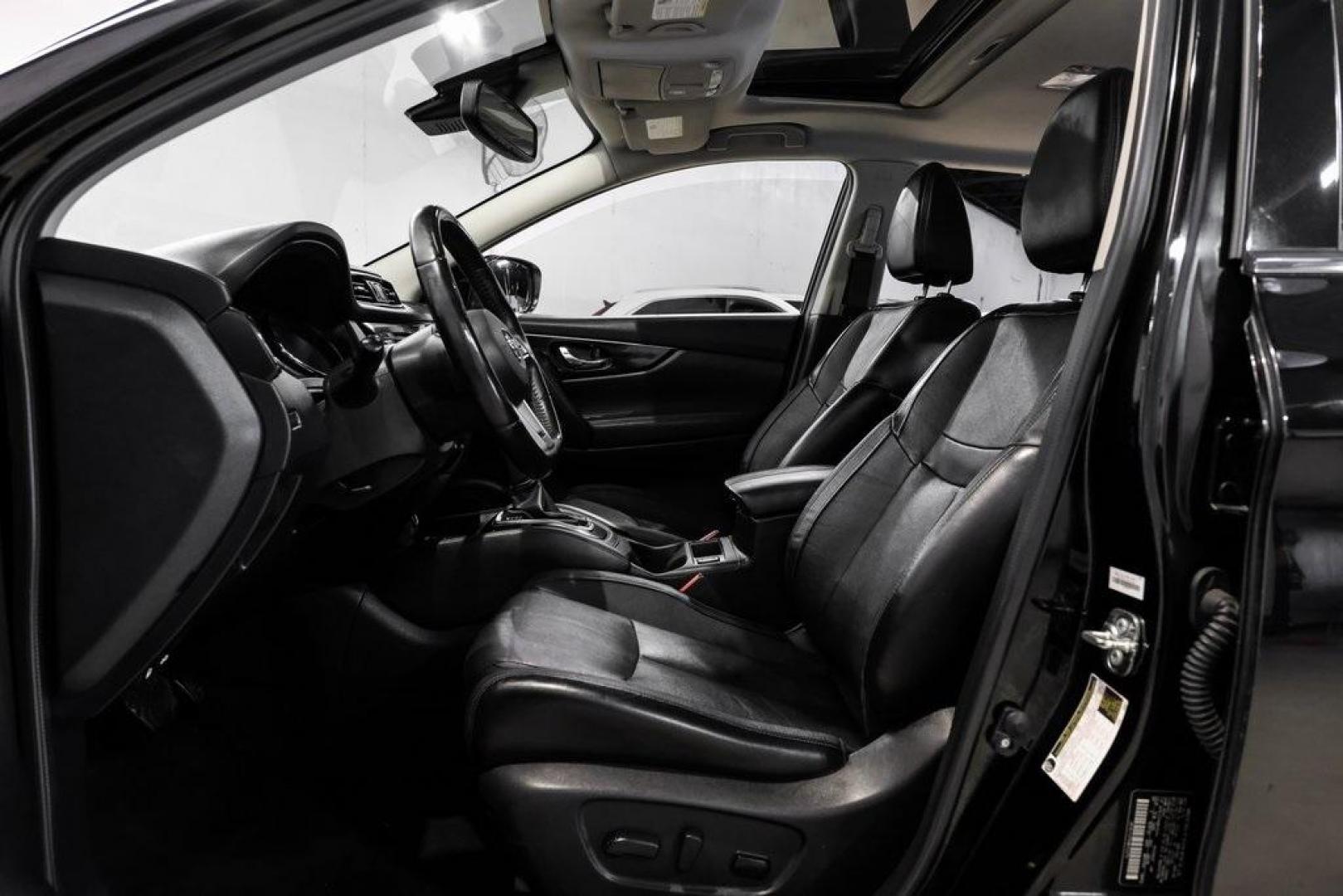 2019 Magnetic Black Pearl /Charcoal Nissan Rogue Sport SL (JN1BJ1CP4KW) with an 2.0L DOHC engine, CVT transmission, located at 15300 Midway Rd., Addison, TX, 75001, (972) 702-0011, 32.958321, -96.838074 - 2019 Nissan Rogue Sport SL<br><br>Now Available at Midway Auto Group, Addison, Texas<br><br>Premium, efficient, and loaded with features the 2019 Nissan Rogue Sport SL is the top-tier trim in the Rogue Sport lineup, offering leather seating, advanced driver-assist technologies, and a refined driving - Photo#3