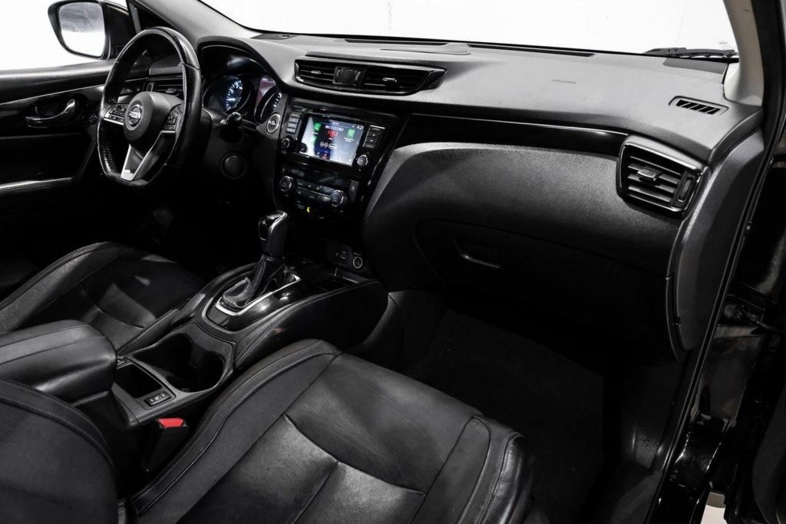 2019 Magnetic Black Pearl /Charcoal Nissan Rogue Sport SL (JN1BJ1CP4KW) with an 2.0L DOHC engine, CVT transmission, located at 15300 Midway Rd., Addison, TX, 75001, (972) 702-0011, 32.958321, -96.838074 - 2019 Nissan Rogue Sport SL<br><br>Now Available at Midway Auto Group, Addison, Texas<br><br>Premium, efficient, and loaded with features the 2019 Nissan Rogue Sport SL is the top-tier trim in the Rogue Sport lineup, offering leather seating, advanced driver-assist technologies, and a refined driving - Photo#14