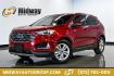 2019 Ruby Red /Ebony Ford Edge SEL (2FMPK3J95KB) with an EcoBoost 2.0L I4 GTDi DOHC Turbocharged VCT engine, Automatic transmission, located at 15300 Midway Rd., Addison, TX, 75001, (972) 702-0011, 32.958321, -96.838074 - Photo#0