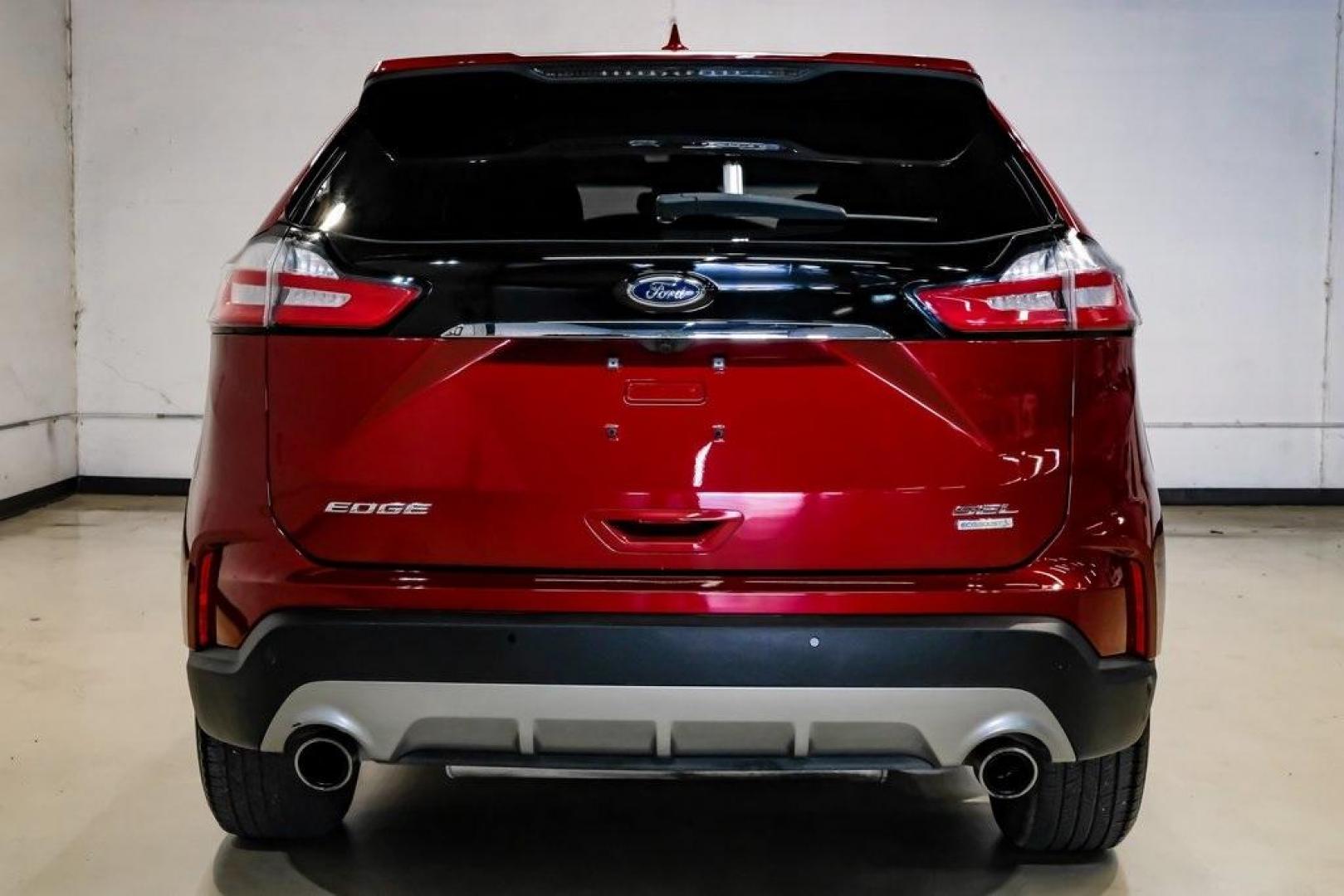 2019 Ruby Red /Ebony Ford Edge SEL (2FMPK3J95KB) with an EcoBoost 2.0L I4 GTDi DOHC Turbocharged VCT engine, Automatic transmission, located at 15300 Midway Rd., Addison, TX, 75001, (972) 702-0011, 32.958321, -96.838074 - Photo#14