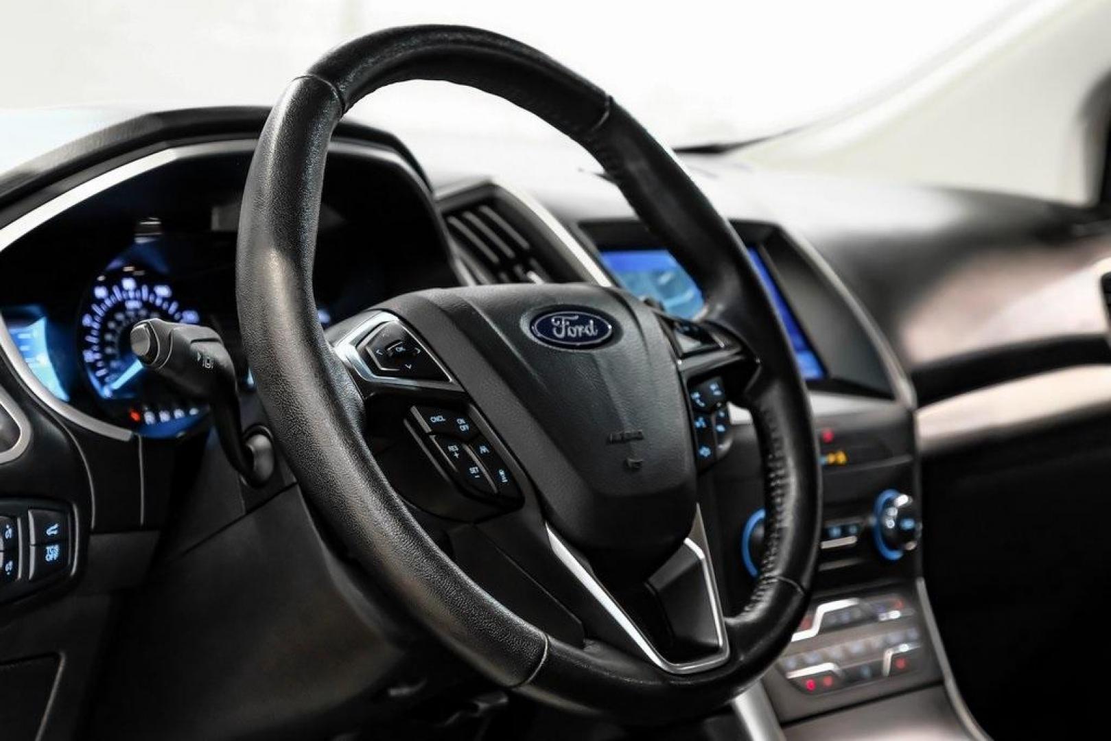 2019 Ruby Red /Ebony Ford Edge SEL (2FMPK3J95KB) with an EcoBoost 2.0L I4 GTDi DOHC Turbocharged VCT engine, Automatic transmission, located at 15300 Midway Rd., Addison, TX, 75001, (972) 702-0011, 32.958321, -96.838074 - Photo#24