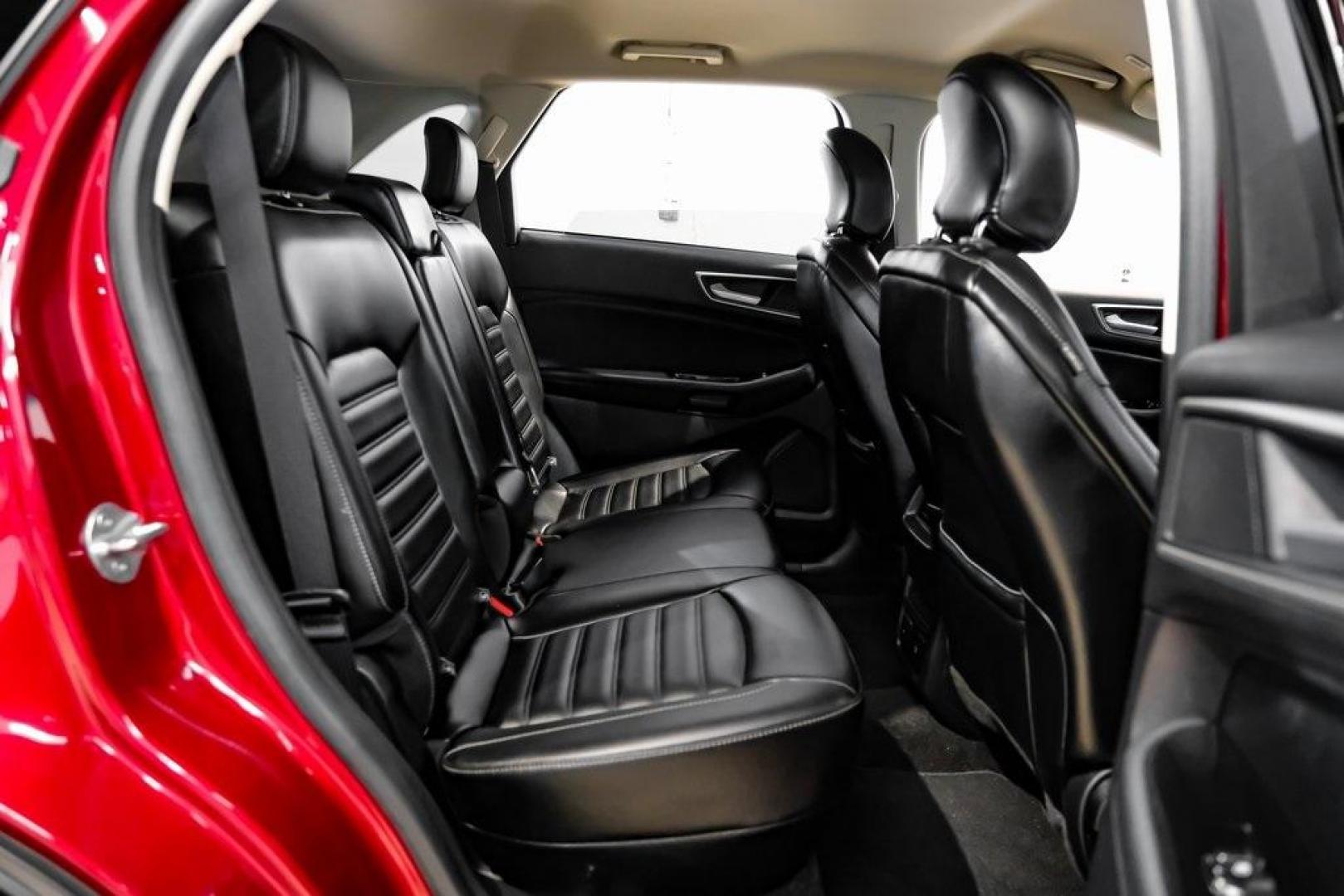 2019 Ruby Red /Ebony Ford Edge SEL (2FMPK3J95KB) with an EcoBoost 2.0L I4 GTDi DOHC Turbocharged VCT engine, Automatic transmission, located at 15300 Midway Rd., Addison, TX, 75001, (972) 702-0011, 32.958321, -96.838074 - Photo#55