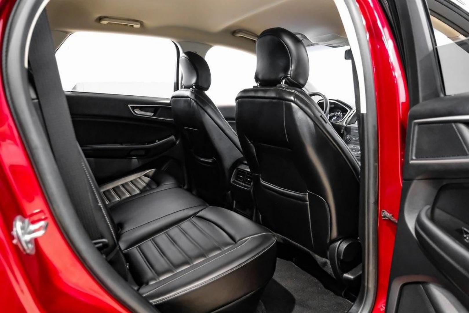 2019 Ruby Red /Ebony Ford Edge SEL (2FMPK3J95KB) with an EcoBoost 2.0L I4 GTDi DOHC Turbocharged VCT engine, Automatic transmission, located at 15300 Midway Rd., Addison, TX, 75001, (972) 702-0011, 32.958321, -96.838074 - Photo#56