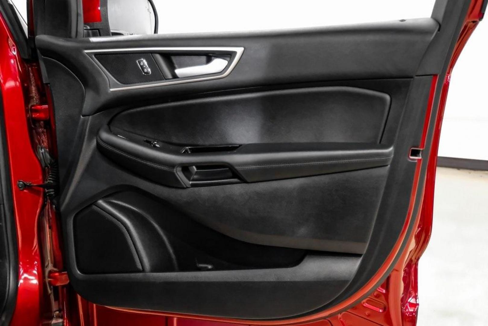 2019 Ruby Red /Ebony Ford Edge SEL (2FMPK3J95KB) with an EcoBoost 2.0L I4 GTDi DOHC Turbocharged VCT engine, Automatic transmission, located at 15300 Midway Rd., Addison, TX, 75001, (972) 702-0011, 32.958321, -96.838074 - Photo#64