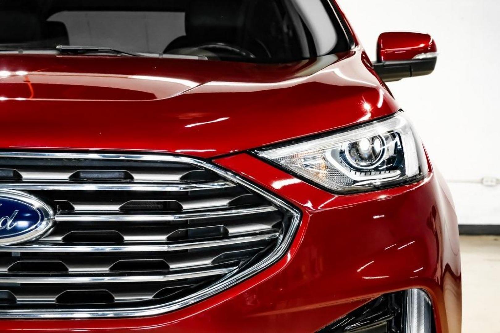 2019 Ruby Red /Ebony Ford Edge SEL (2FMPK3J95KB) with an EcoBoost 2.0L I4 GTDi DOHC Turbocharged VCT engine, Automatic transmission, located at 15300 Midway Rd., Addison, TX, 75001, (972) 702-0011, 32.958321, -96.838074 - Photo#67