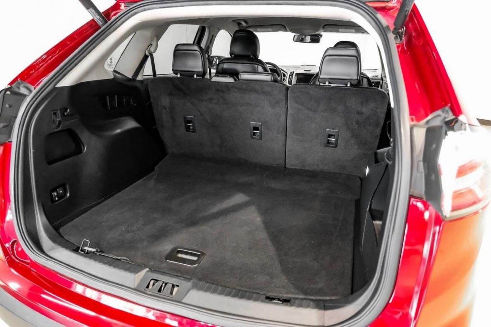 2019 Ruby Red /Ebony Ford Edge SEL (2FMPK3J95KB) with an EcoBoost 2.0L I4 GTDi DOHC Turbocharged VCT engine, Automatic transmission, located at 15300 Midway Rd., Addison, TX, 75001, (972) 702-0011, 32.958321, -96.838074 - Photo#75