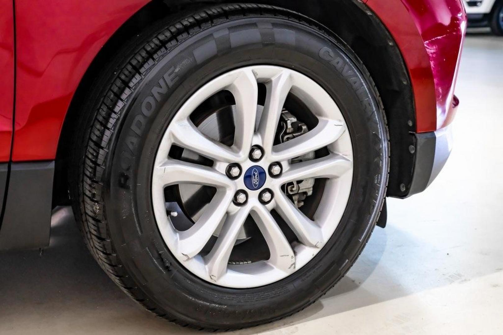 2019 Ruby Red /Ebony Ford Edge SEL (2FMPK3J95KB) with an EcoBoost 2.0L I4 GTDi DOHC Turbocharged VCT engine, Automatic transmission, located at 15300 Midway Rd., Addison, TX, 75001, (972) 702-0011, 32.958321, -96.838074 - Photo#80