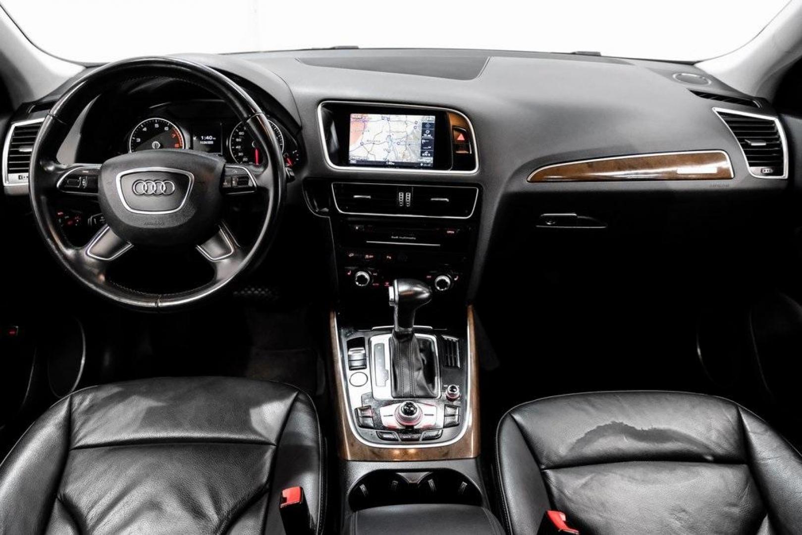 2016 Monsoon Gray Metallic /Black Audi Q5 2.0T Premium Plus (WA1L2AFP9GA) with an 2.0L 4-Cylinder TFSI engine, Automatic transmission, located at 15300 Midway Rd., Addison, TX, 75001, (972) 702-0011, 32.958321, -96.838074 - Photo#23