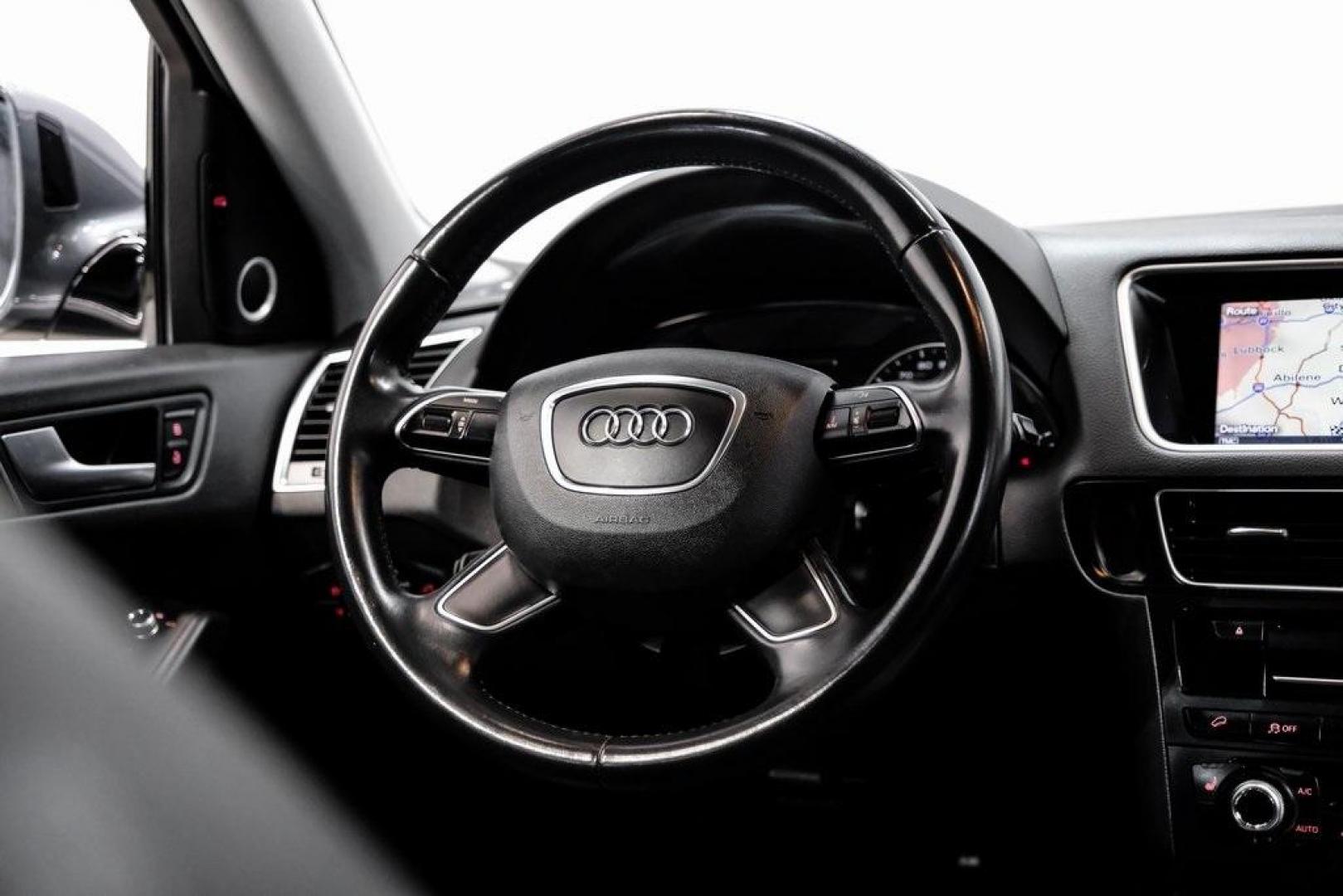 2016 Monsoon Gray Metallic /Black Audi Q5 2.0T Premium Plus (WA1L2AFP9GA) with an 2.0L 4-Cylinder TFSI engine, Automatic transmission, located at 15300 Midway Rd., Addison, TX, 75001, (972) 702-0011, 32.958321, -96.838074 - Photo#26