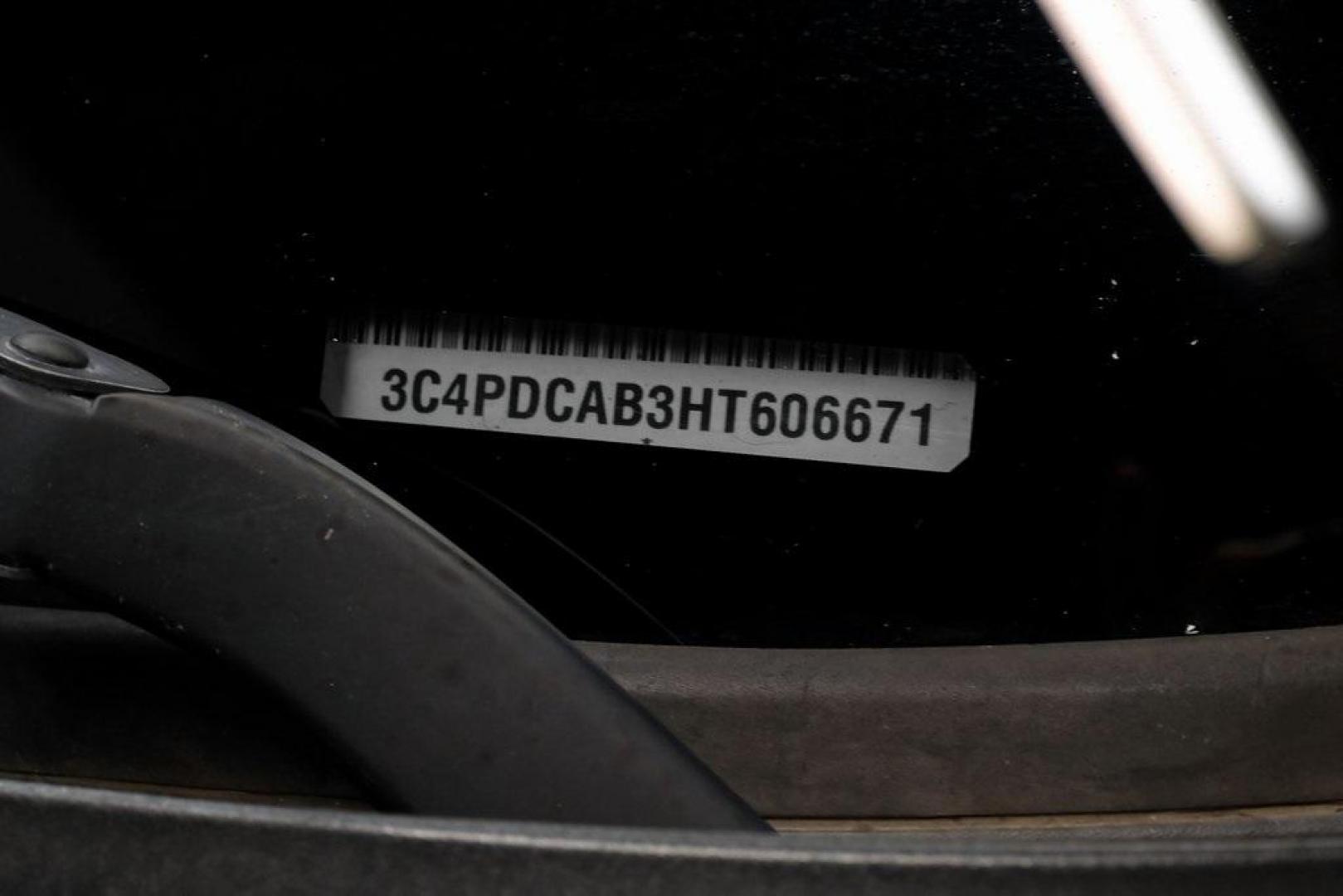 2017 Pitch Black Clearcoat /Black Dodge Journey SE (3C4PDCAB3HT) with an 2.4L I4 DOHC 16V Dual VVT engine, Automatic transmission, located at 15300 Midway Rd., Addison, TX, 75001, (972) 702-0011, 32.958321, -96.838074 - Photo#56