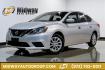 2019 Brilliant Silver Metallic /Charcoal Nissan Sentra SV (3N1AB7AP2KL) with an 1.8L 4-Cylinder DOHC 16V engine, CVT transmission, located at 15300 Midway Rd., Addison, TX, 75001, (972) 702-0011, 32.958321, -96.838074 - Photo#0