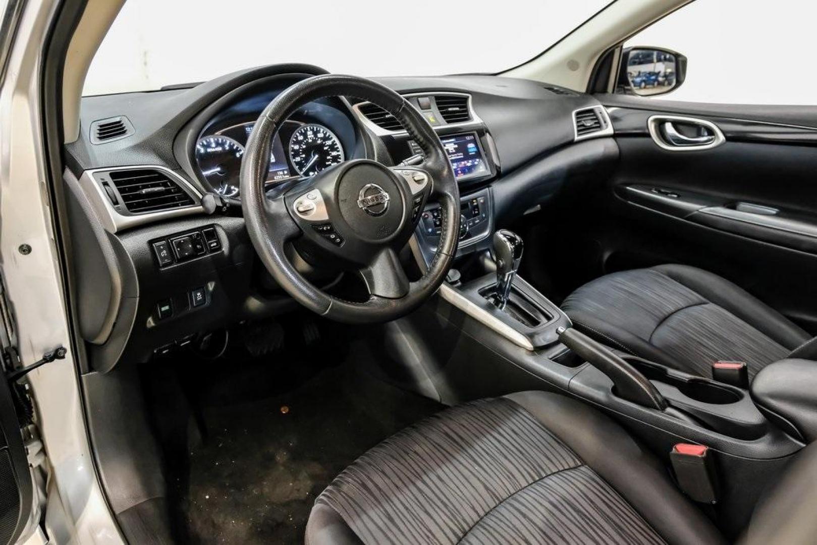 2019 Brilliant Silver Metallic /Charcoal Nissan Sentra SV (3N1AB7AP2KL) with an 1.8L 4-Cylinder DOHC 16V engine, CVT transmission, located at 15300 Midway Rd., Addison, TX, 75001, (972) 702-0011, 32.958321, -96.838074 - Photo#2