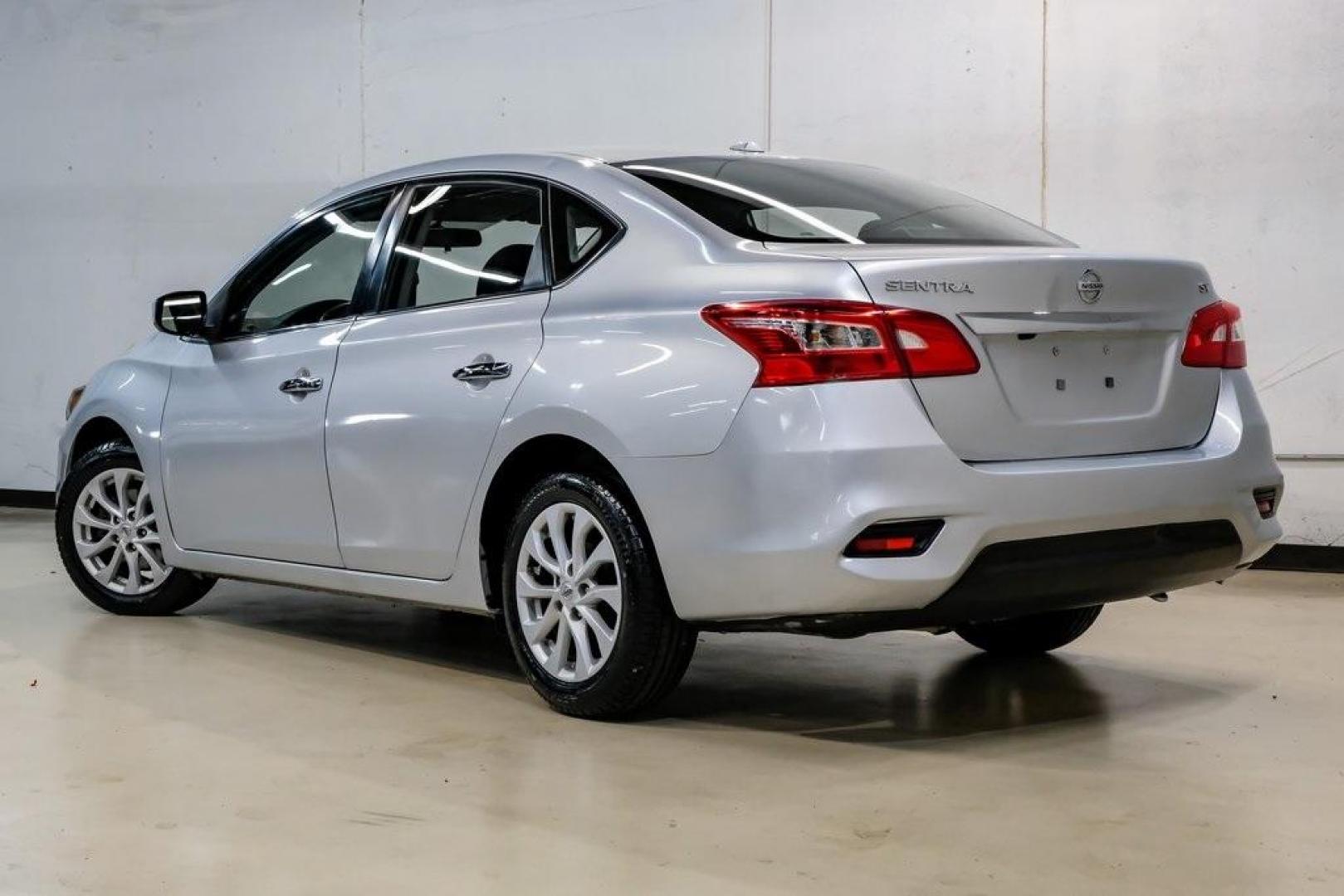 2019 Brilliant Silver Metallic /Charcoal Nissan Sentra SV (3N1AB7AP2KL) with an 1.8L 4-Cylinder DOHC 16V engine, CVT transmission, located at 15300 Midway Rd., Addison, TX, 75001, (972) 702-0011, 32.958321, -96.838074 - Photo#11