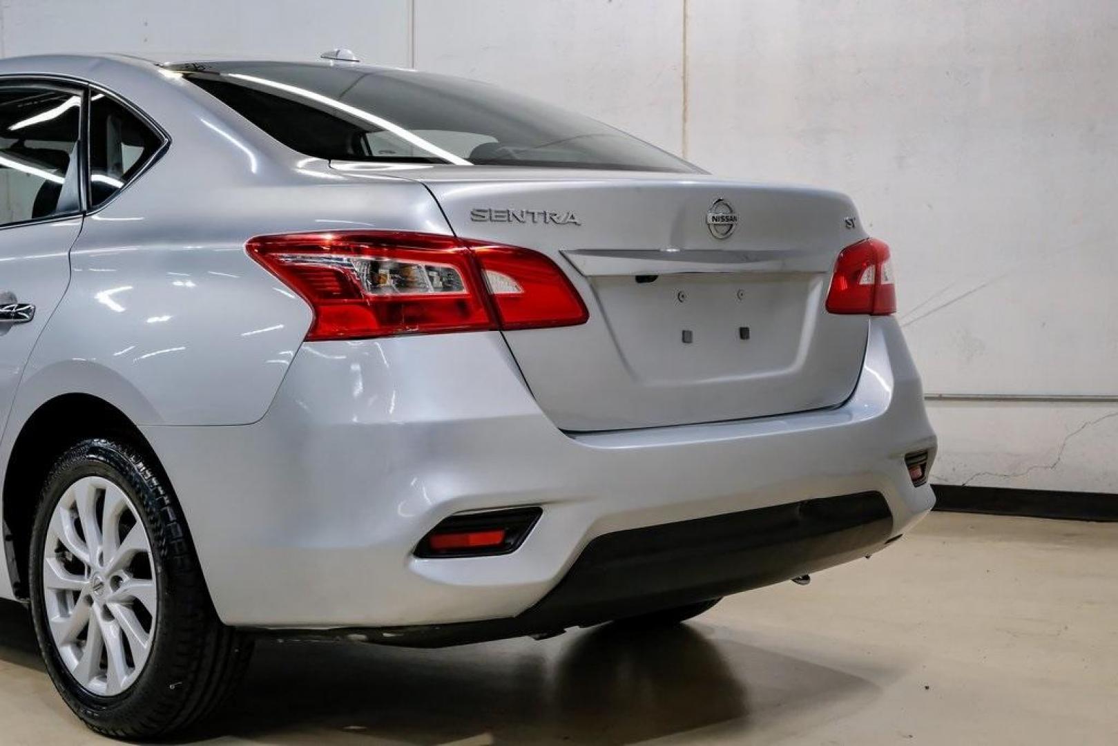 2019 Brilliant Silver Metallic /Charcoal Nissan Sentra SV (3N1AB7AP2KL) with an 1.8L 4-Cylinder DOHC 16V engine, CVT transmission, located at 15300 Midway Rd., Addison, TX, 75001, (972) 702-0011, 32.958321, -96.838074 - Photo#13