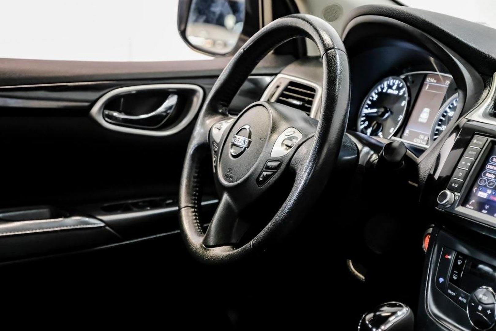 2019 Brilliant Silver Metallic /Charcoal Nissan Sentra SV (3N1AB7AP2KL) with an 1.8L 4-Cylinder DOHC 16V engine, CVT transmission, located at 15300 Midway Rd., Addison, TX, 75001, (972) 702-0011, 32.958321, -96.838074 - Photo#18