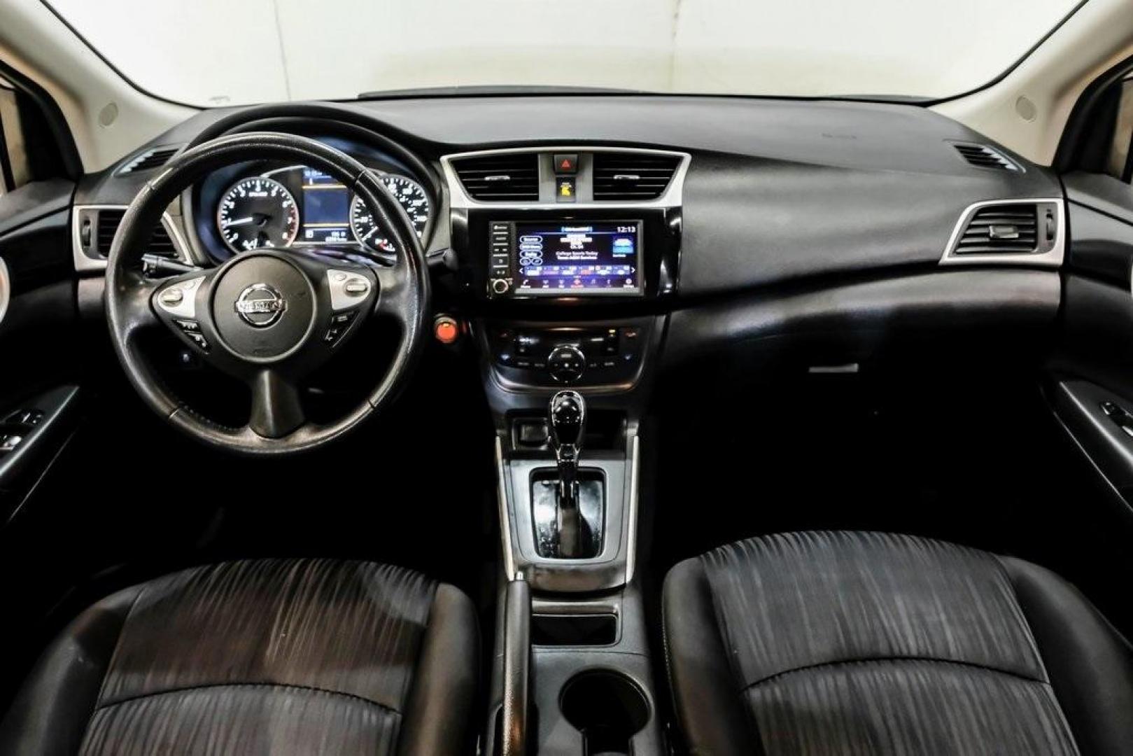 2019 Brilliant Silver Metallic /Charcoal Nissan Sentra SV (3N1AB7AP2KL) with an 1.8L 4-Cylinder DOHC 16V engine, CVT transmission, located at 15300 Midway Rd., Addison, TX, 75001, (972) 702-0011, 32.958321, -96.838074 - Photo#19