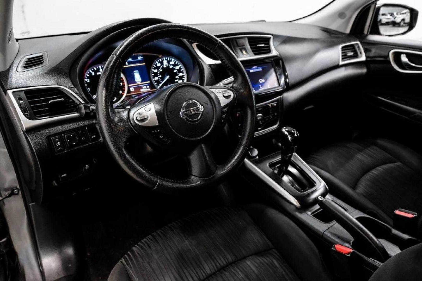 2019 Gun Metallic /Charcoal Nissan Sentra SV (3N1AB7AP4KL) with an 1.8L 4-Cylinder DOHC 16V engine, CVT transmission, located at 15300 Midway Rd., Addison, TX, 75001, (972) 702-0011, 32.958321, -96.838074 - 2019 Nissan Sentra SV<br><br>Now Available at Midway Auto Group, Addison, Texas<br><br>Comfortable, efficient, and packed with the 2019 Nissan Sentra SV is a step up from the base model, offering upgraded technology, refined interior features, and excellent fuel economy. With its spacious cabin and - Photo#2