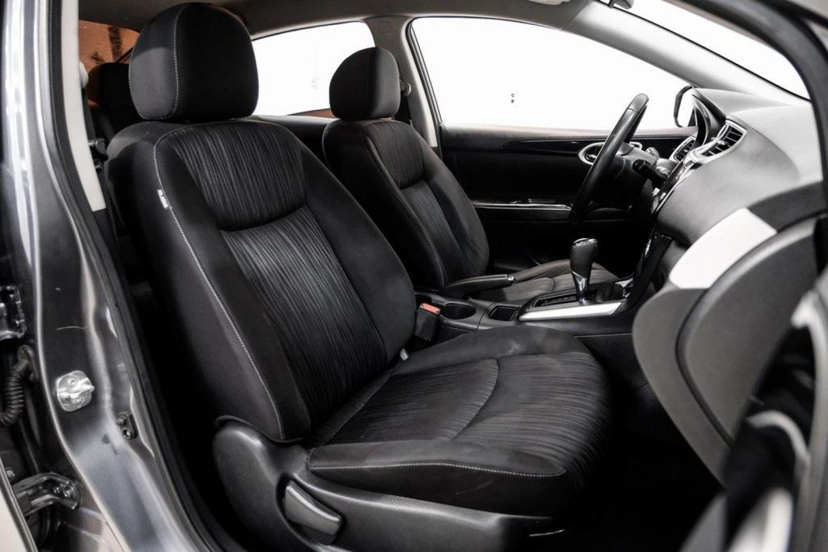 2019 Gun Metallic /Charcoal Nissan Sentra SV (3N1AB7AP4KL) with an 1.8L 4-Cylinder DOHC 16V engine, CVT transmission, located at 15300 Midway Rd., Addison, TX, 75001, (972) 702-0011, 32.958321, -96.838074 - 2019 Nissan Sentra SV<br><br>Now Available at Midway Auto Group, Addison, Texas<br><br>Comfortable, efficient, and packed with the 2019 Nissan Sentra SV is a step up from the base model, offering upgraded technology, refined interior features, and excellent fuel economy. With its spacious cabin and - Photo#42