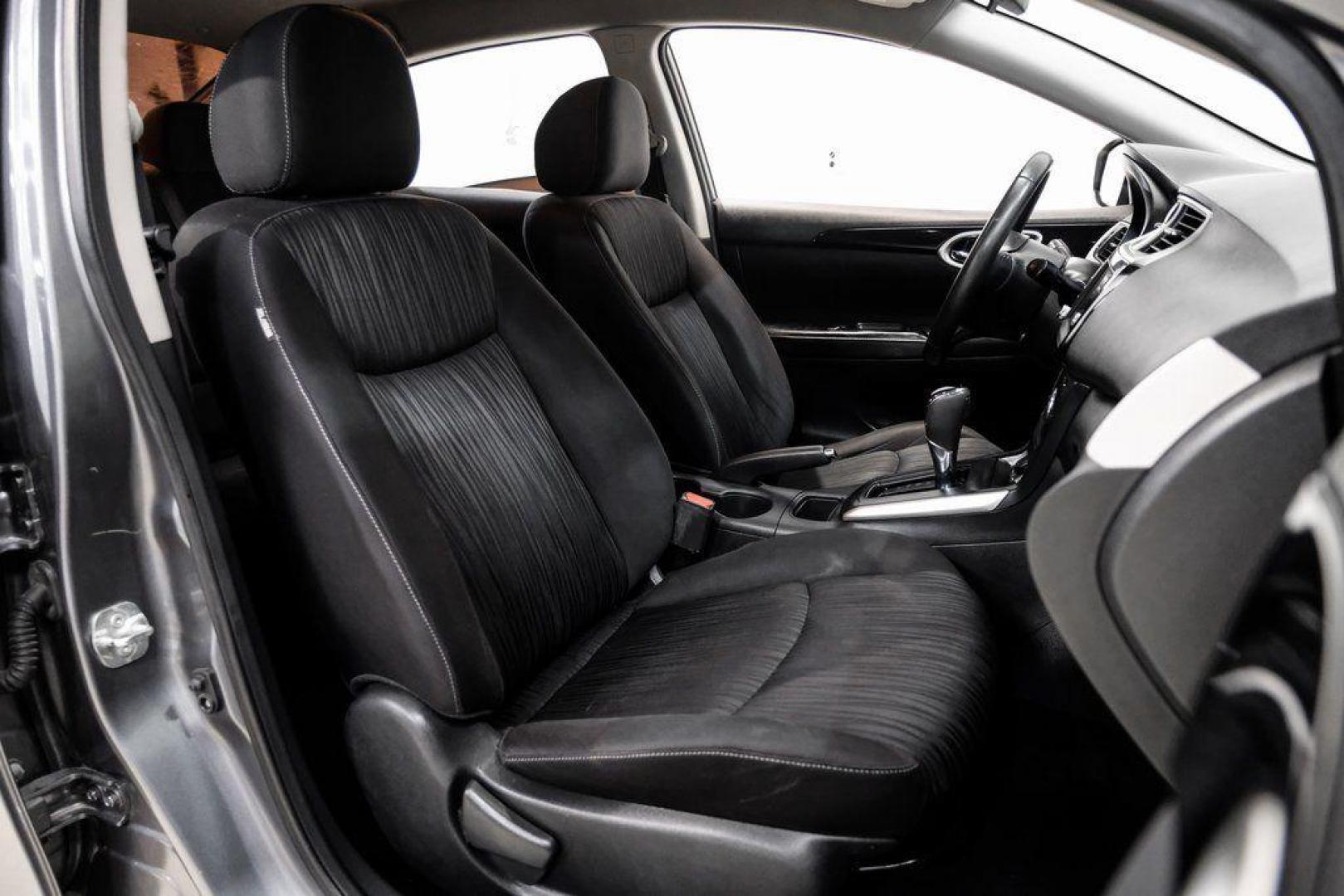 2019 Gun Metallic /Charcoal Nissan Sentra SV (3N1AB7AP4KL) with an 1.8L 4-Cylinder DOHC 16V engine, CVT transmission, located at 15300 Midway Rd., Addison, TX, 75001, (972) 702-0011, 32.958321, -96.838074 - 2019 Nissan Sentra SV<br><br>Now Available at Midway Auto Group, Addison, Texas<br><br>Comfortable, efficient, and packed with the 2019 Nissan Sentra SV is a step up from the base model, offering upgraded technology, refined interior features, and excellent fuel economy. With its spacious cabin and - Photo#42