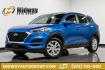 2019 Aqua Blue /Black Hyundai Tucson SE (KM8J2CA43KU) with an I4 engine, Automatic transmission, located at 15300 Midway Rd., Addison, TX, 75001, (972) 702-0011, 32.958321, -96.838074 - Photo#0