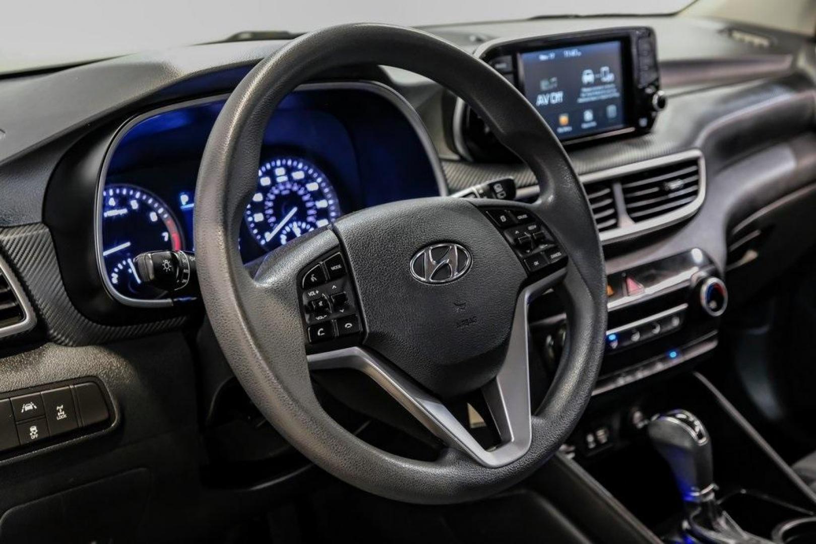 2019 Aqua Blue /Black Hyundai Tucson SE (KM8J2CA43KU) with an I4 engine, Automatic transmission, located at 15300 Midway Rd., Addison, TX, 75001, (972) 702-0011, 32.958321, -96.838074 - Photo#20