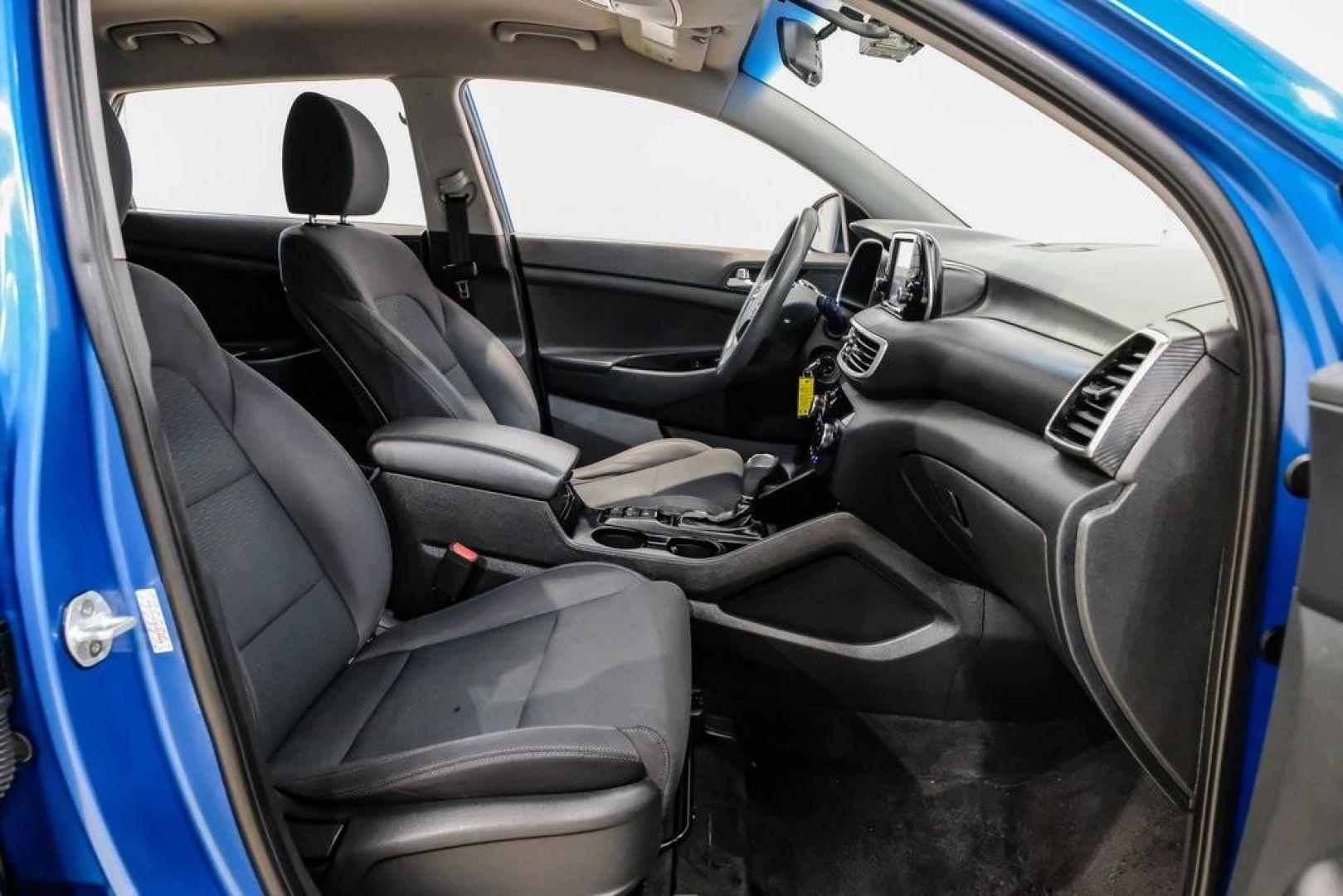 2019 Aqua Blue /Black Hyundai Tucson SE (KM8J2CA43KU) with an I4 engine, Automatic transmission, located at 15300 Midway Rd., Addison, TX, 75001, (972) 702-0011, 32.958321, -96.838074 - Photo#36