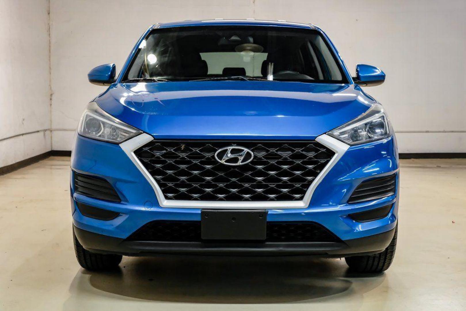 2019 Aqua Blue /Black Hyundai Tucson SE (KM8J2CA43KU) with an I4 engine, Automatic transmission, located at 15300 Midway Rd., Addison, TX, 75001, (972) 702-0011, 32.958321, -96.838074 - Photo#6