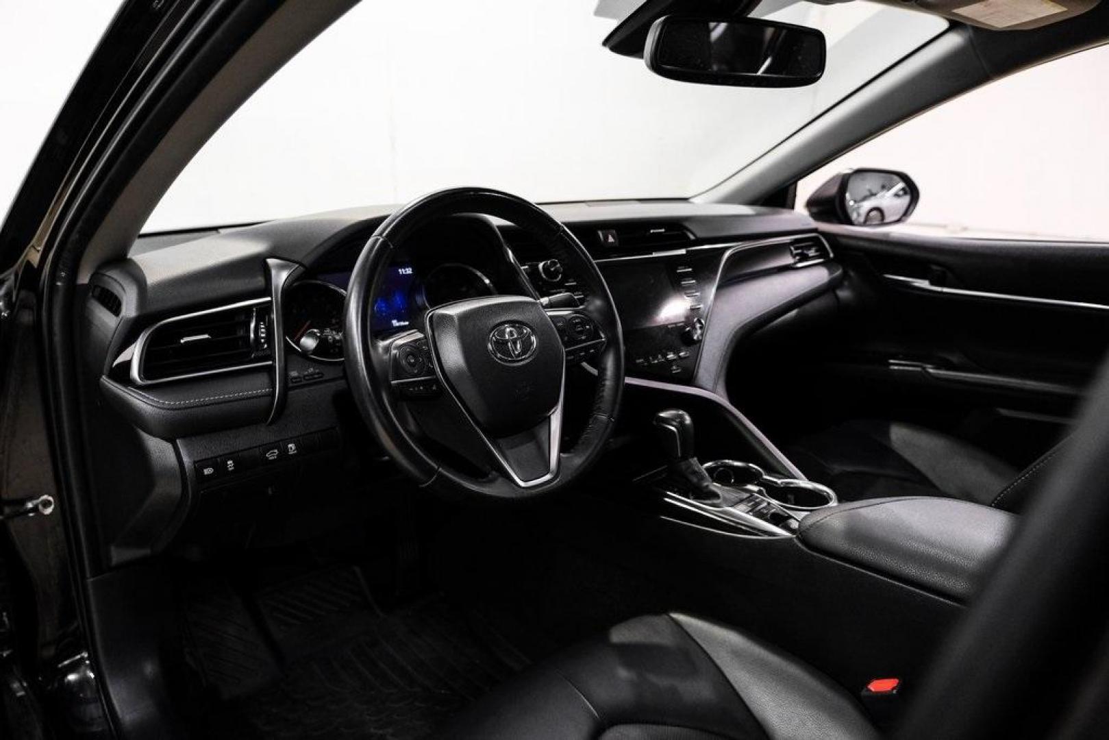 2020 Midnight Black Metallic /Black Toyota Camry XSE (4T1K61AK0LU) with an 2.5L I4 DOHC 16V engine, Automatic transmission, located at 15300 Midway Rd., Addison, TX, 75001, (972) 702-0011, 32.958321, -96.838074 - Photo#2