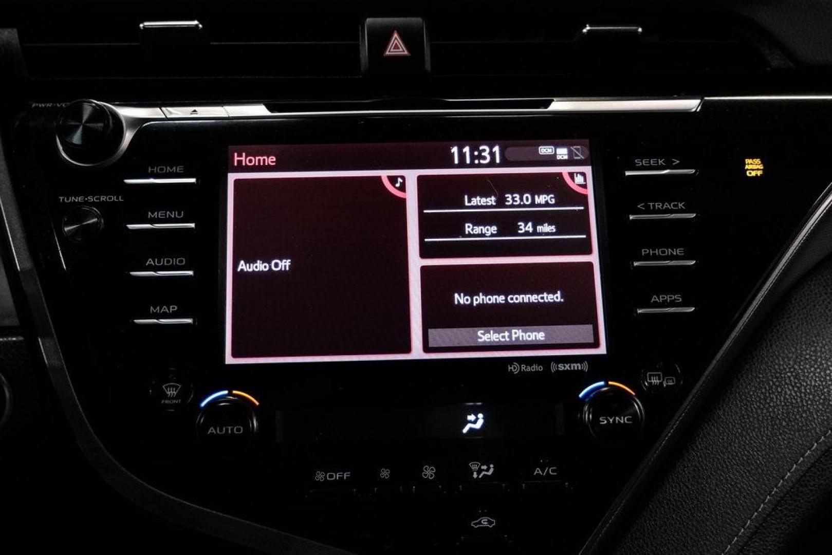 2020 Midnight Black Metallic /Black Toyota Camry XSE (4T1K61AK0LU) with an 2.5L I4 DOHC 16V engine, Automatic transmission, located at 15300 Midway Rd., Addison, TX, 75001, (972) 702-0011, 32.958321, -96.838074 - Photo#24