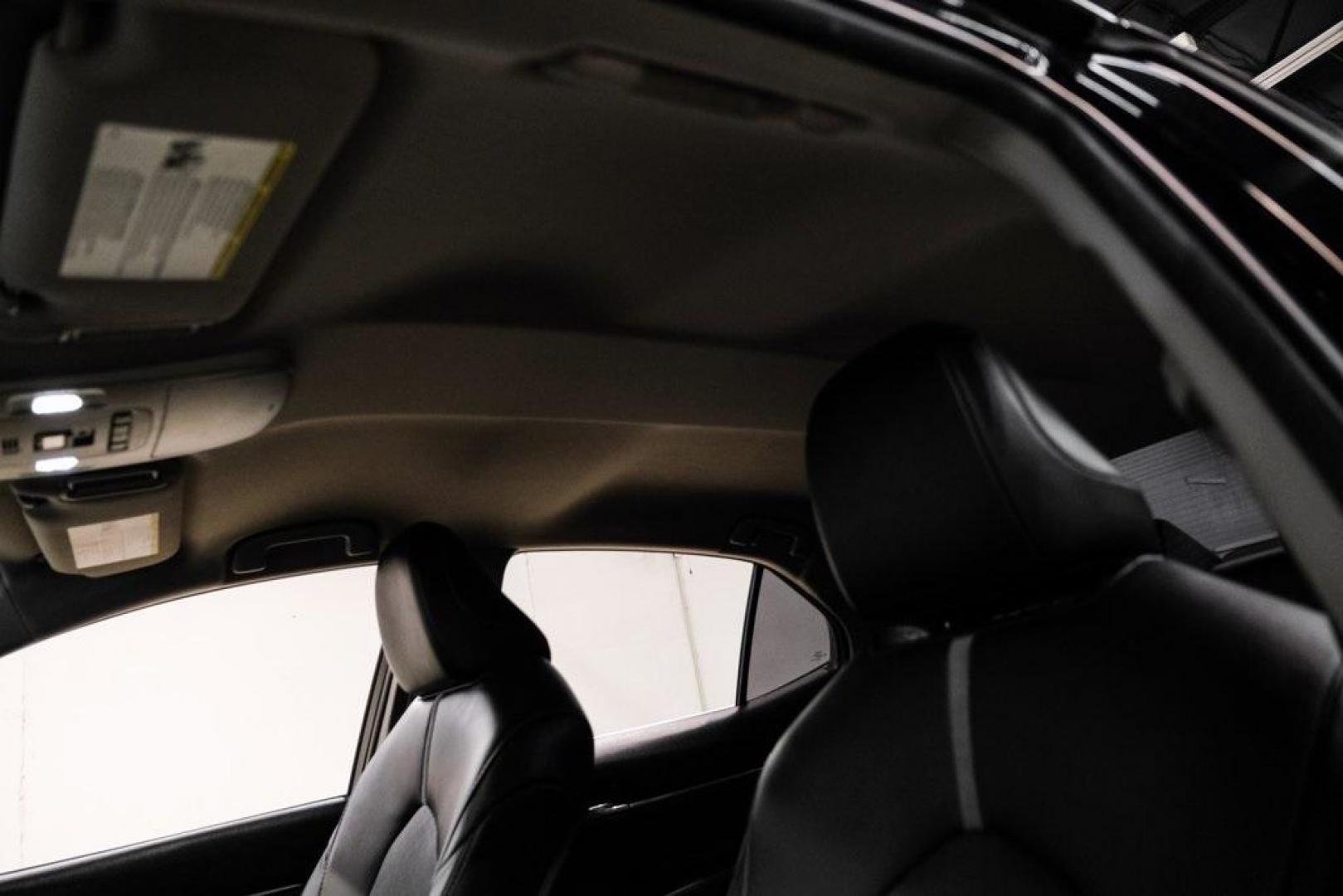 2020 Midnight Black Metallic /Black Toyota Camry XSE (4T1K61AK0LU) with an 2.5L I4 DOHC 16V engine, Automatic transmission, located at 15300 Midway Rd., Addison, TX, 75001, (972) 702-0011, 32.958321, -96.838074 - HOME OF THE NO HAGGLE PRICE - WHOLESALE PRICES TO THE PUBLIC!! Camry XSE, 4D Sedan, 2.5L I4 DOHC 16V, 8-Speed Automatic, FWD, Midnight Black, Black Leather. Priced below KBB Fair Purchase Price!<br><br>Midnight Black 2020 Toyota Camry XSE<br><br>27/38 City/Highway MPG<br><br><br>At Midway Auto Group - Photo#29