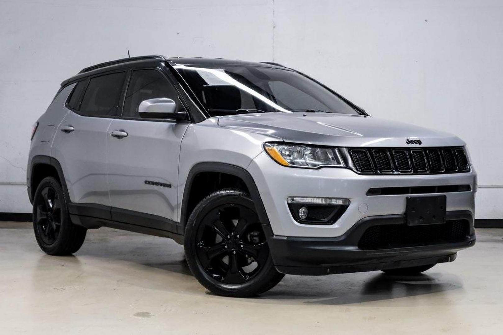 2018 Billet Silver Metallic Clearcoat /Black Jeep Compass Altitude (3C4NJDBB1JT) with an 2.4L I4 engine, Automatic transmission, located at 15300 Midway Rd., Addison, TX, 75001, (972) 702-0011, 32.958321, -96.838074 - 2018 Jeep Compass Altitude 4x4<br><br>Now Available at Midway Auto Group Addison, Texas<br><br>Stylish, versatile, and adventure-readythe 2018 Jeep Compass Altitude 4x4 brings Jeep capability together with a bold, blacked-out appearance package. With a refined interior, advanced technology, and con - Photo#7