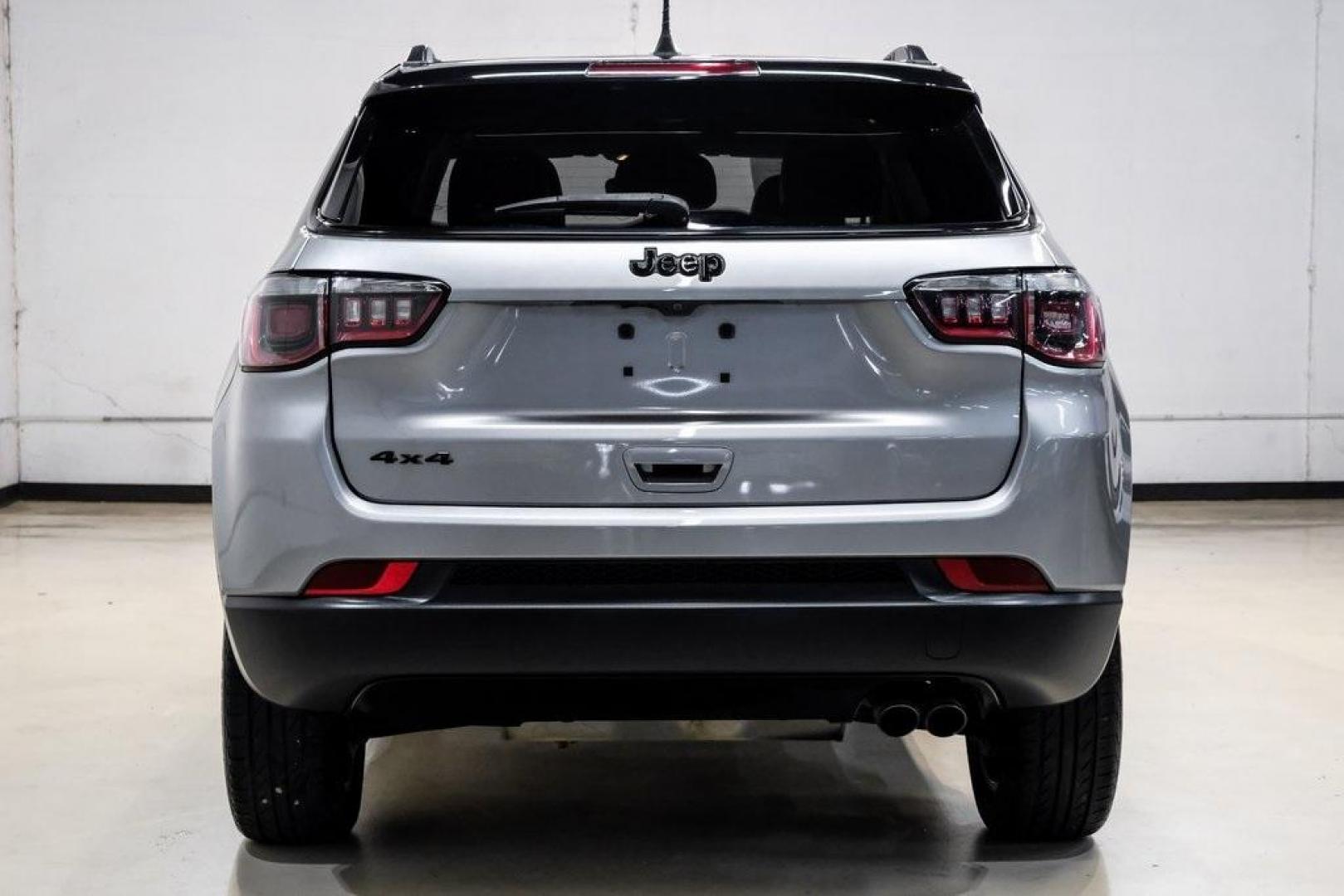 2018 Billet Silver Metallic Clearcoat /Black Jeep Compass Altitude (3C4NJDBB1JT) with an 2.4L I4 engine, Automatic transmission, located at 15300 Midway Rd., Addison, TX, 75001, (972) 702-0011, 32.958321, -96.838074 - 2018 Jeep Compass Altitude 4x4<br><br>Now Available at Midway Auto Group Addison, Texas<br><br>Stylish, versatile, and adventure-readythe 2018 Jeep Compass Altitude 4x4 brings Jeep capability together with a bold, blacked-out appearance package. With a refined interior, advanced technology, and con - Photo#14