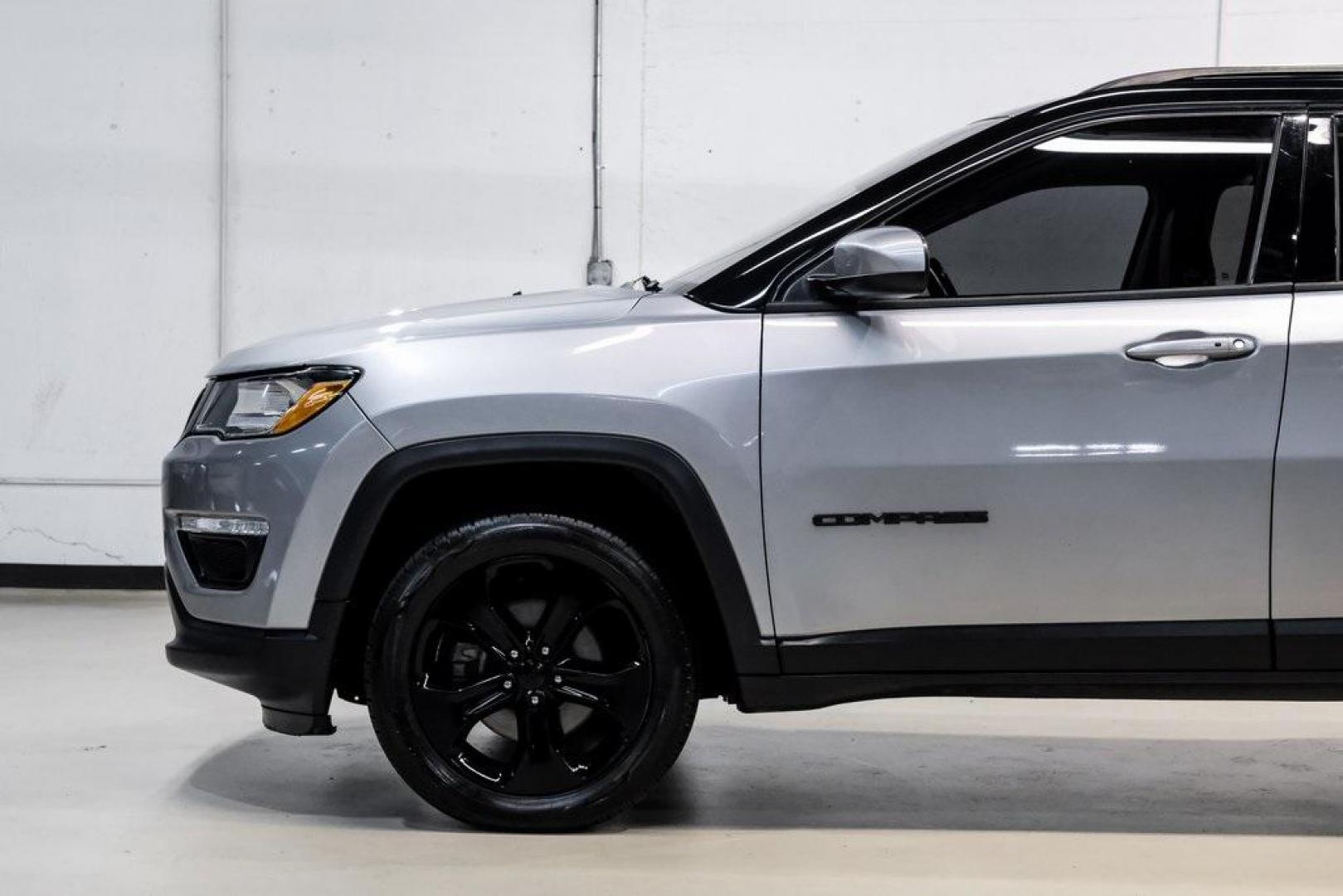2018 Billet Silver Metallic Clearcoat /Black Jeep Compass Altitude (3C4NJDBB1JT) with an 2.4L I4 engine, Automatic transmission, located at 15300 Midway Rd., Addison, TX, 75001, (972) 702-0011, 32.958321, -96.838074 - 2018 Jeep Compass Altitude 4x4<br><br>Now Available at Midway Auto Group Addison, Texas<br><br>Stylish, versatile, and adventure-readythe 2018 Jeep Compass Altitude 4x4 brings Jeep capability together with a bold, blacked-out appearance package. With a refined interior, advanced technology, and con - Photo#17