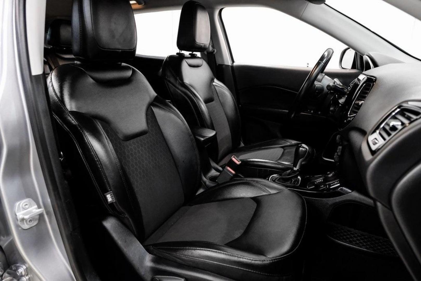 2018 Billet Silver Metallic Clearcoat /Black Jeep Compass Altitude (3C4NJDBB1JT) with an 2.4L I4 engine, Automatic transmission, located at 15300 Midway Rd., Addison, TX, 75001, (972) 702-0011, 32.958321, -96.838074 - 2018 Jeep Compass Altitude 4x4<br><br>Now Available at Midway Auto Group Addison, Texas<br><br>Stylish, versatile, and adventure-readythe 2018 Jeep Compass Altitude 4x4 brings Jeep capability together with a bold, blacked-out appearance package. With a refined interior, advanced technology, and con - Photo#41