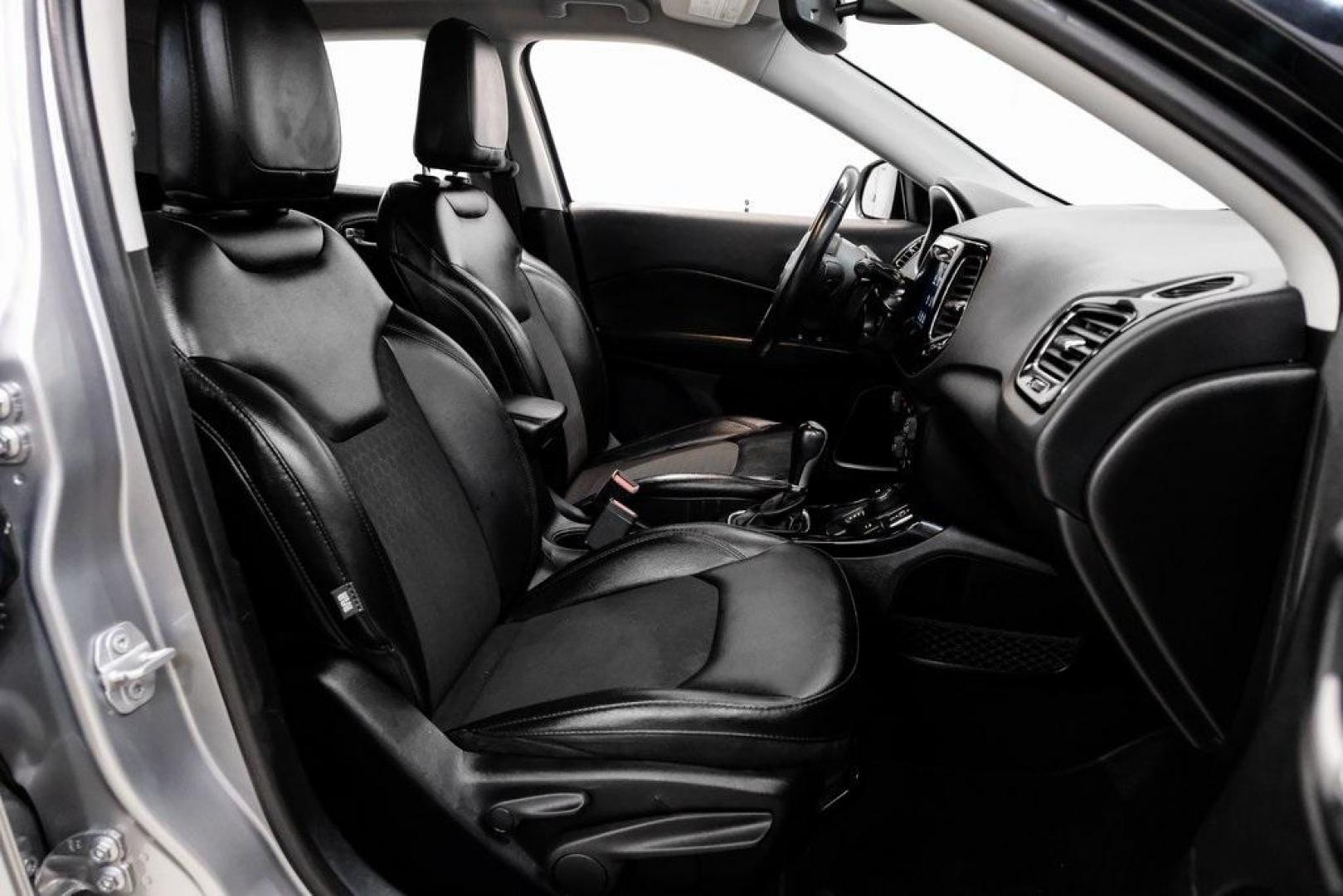 2018 Billet Silver Metallic Clearcoat /Black Jeep Compass Altitude (3C4NJDBB1JT) with an 2.4L I4 engine, Automatic transmission, located at 15300 Midway Rd., Addison, TX, 75001, (972) 702-0011, 32.958321, -96.838074 - 2018 Jeep Compass Altitude 4x4<br><br>Now Available at Midway Auto Group Addison, Texas<br><br>Stylish, versatile, and adventure-readythe 2018 Jeep Compass Altitude 4x4 brings Jeep capability together with a bold, blacked-out appearance package. With a refined interior, advanced technology, and con - Photo#42