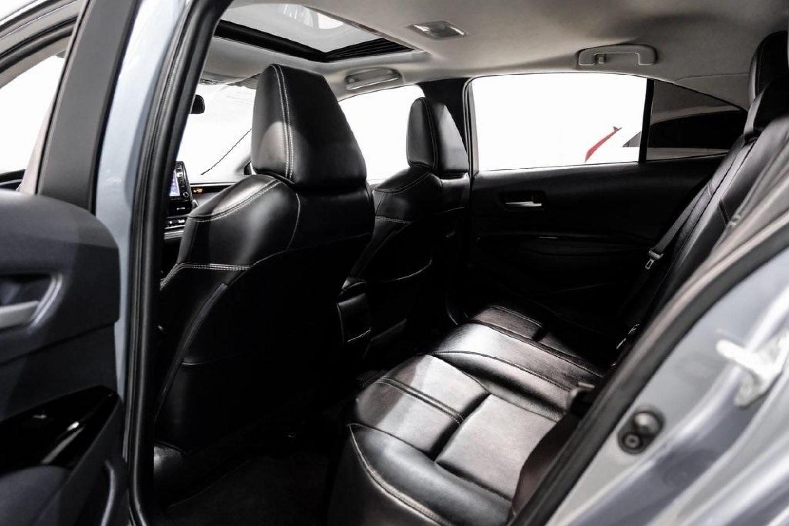 2020 Classic Silver Metallic /Black Toyota Corolla XLE (JTDFPRAE5LJ) with an 1.8L I4 DOHC 16V engine, CVT transmission, located at 15300 Midway Rd., Addison, TX, 75001, (972) 702-0011, 32.958321, -96.838074 - 2020 Toyota Corolla XLE<br><br>Now Available at Midway Auto Group, Addison, Texas<br><br>Comfort-focused, refined, and built with Toyotas unmatched reputation for reliabilitythe 2020 Toyota Corolla XLE offers an upscale driving experience with premium interior materials, advanced safety technology, - Photo#48