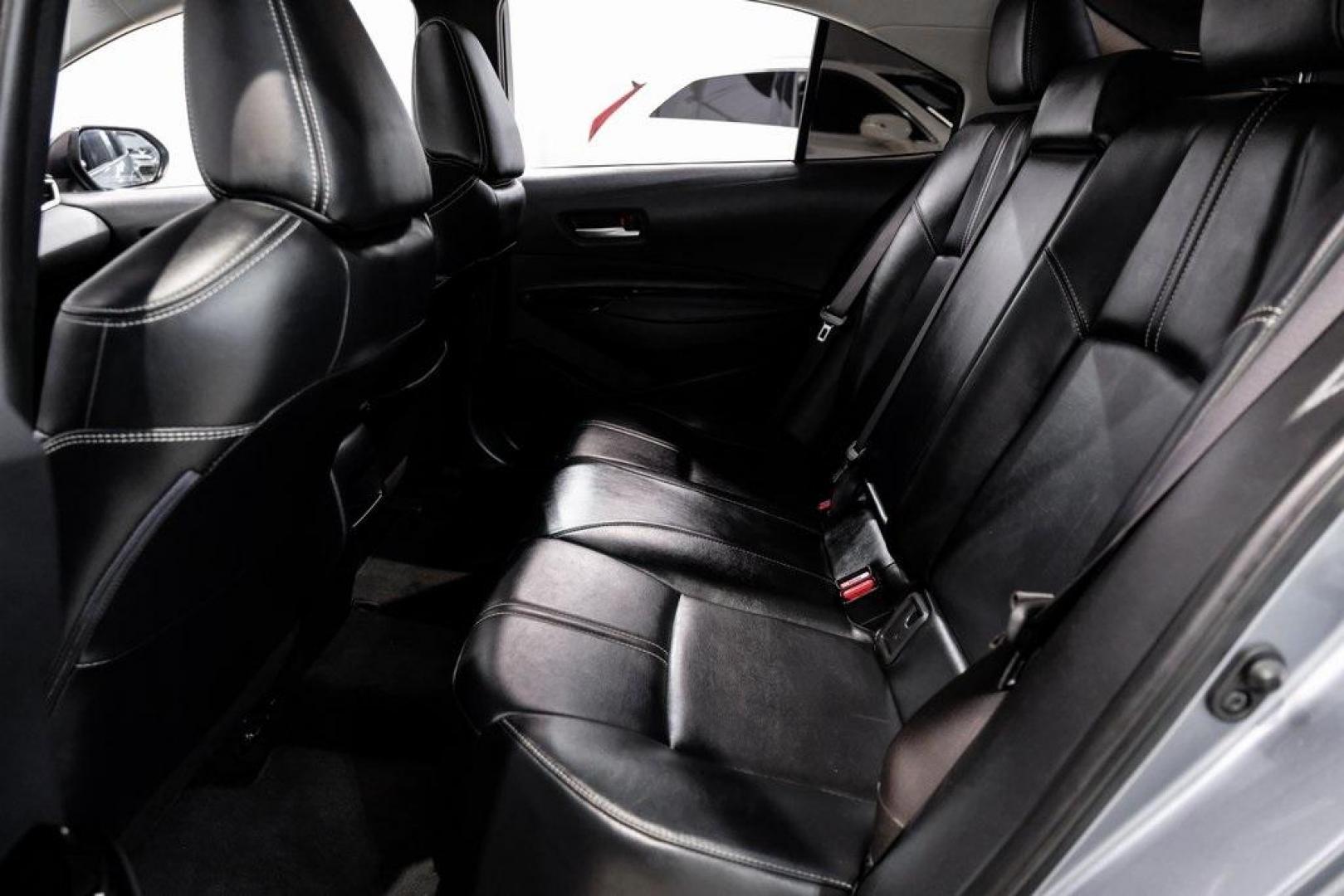 2020 Classic Silver Metallic /Black Toyota Corolla XLE (JTDFPRAE5LJ) with an 1.8L I4 DOHC 16V engine, CVT transmission, located at 15300 Midway Rd., Addison, TX, 75001, (972) 702-0011, 32.958321, -96.838074 - 2020 Toyota Corolla XLE<br><br>Now Available at Midway Auto Group, Addison, Texas<br><br>Comfort-focused, refined, and built with Toyotas unmatched reputation for reliabilitythe 2020 Toyota Corolla XLE offers an upscale driving experience with premium interior materials, advanced safety technology, - Photo#49