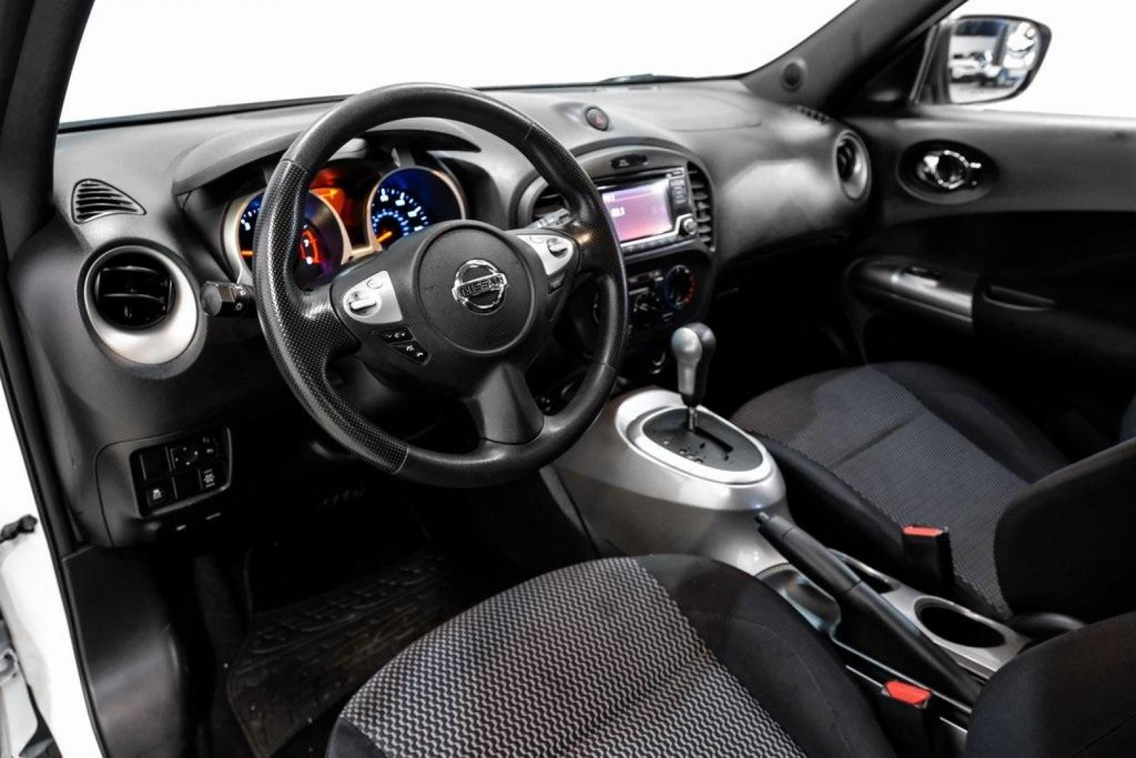 2016 White Pearl /Black Nissan Juke S (JN8AF5MV3GT) with an 1.6L I4 DOHC 16V engine, CVT transmission, located at 15300 Midway Rd., Addison, TX, 75001, (972) 702-0011, 32.958321, -96.838074 - 2016 Nissan Juke S AWD<br><br>Now Available at Midway Auto Group, Addison, Texas<br><br>Bold, compact, and fun to drive 2016 Nissan Juke S AWD delivers turbocharged performance, eye-catching styling, and the confidence of all-wheel drive. Perfect for city driving, tight parking, and daily commuting - Photo#2