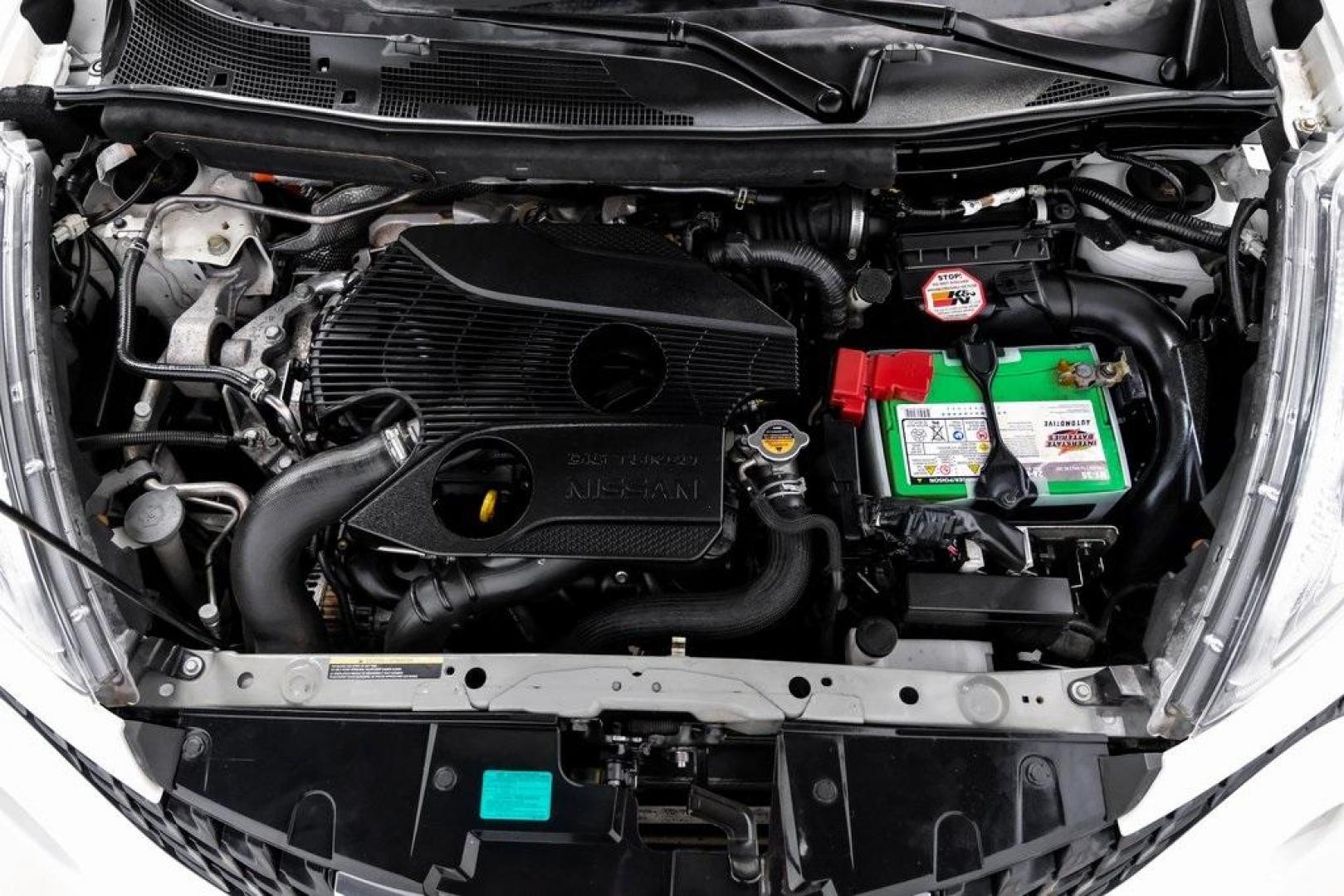 2016 White Pearl /Black Nissan Juke S (JN8AF5MV3GT) with an 1.6L I4 DOHC 16V engine, CVT transmission, located at 15300 Midway Rd., Addison, TX, 75001, (972) 702-0011, 32.958321, -96.838074 - 2016 Nissan Juke S AWD<br><br>Now Available at Midway Auto Group, Addison, Texas<br><br>Bold, compact, and fun to drive 2016 Nissan Juke S AWD delivers turbocharged performance, eye-catching styling, and the confidence of all-wheel drive. Perfect for city driving, tight parking, and daily commuting - Photo#59