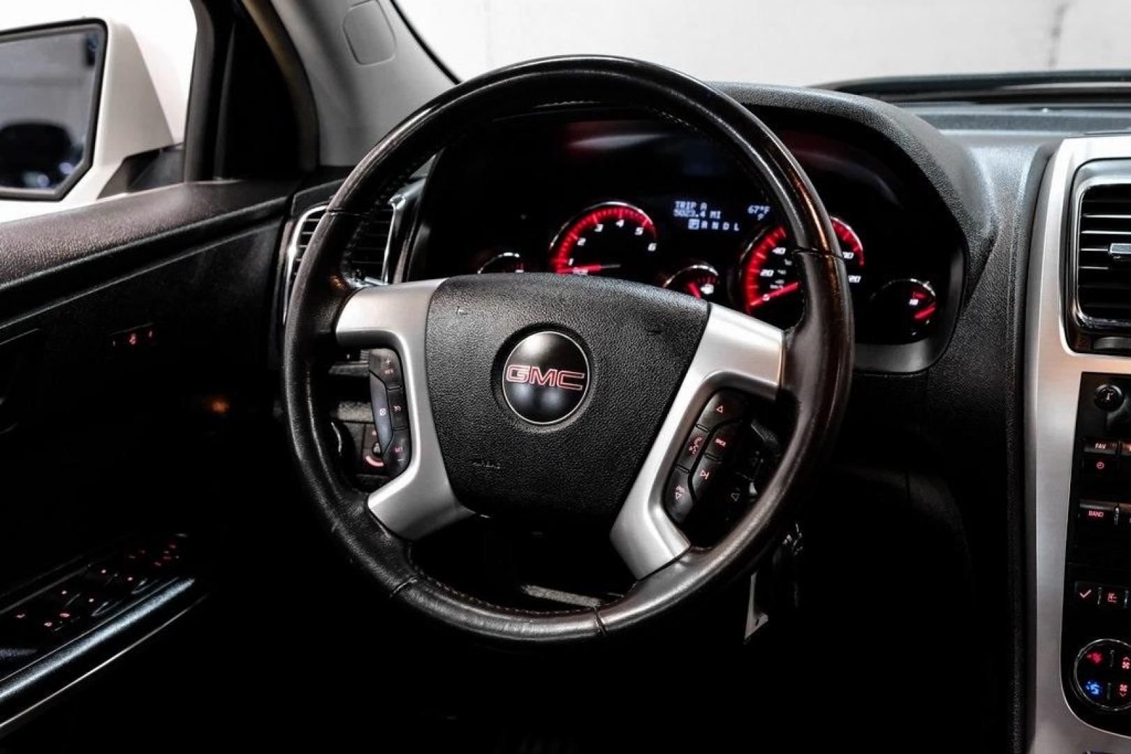 2009 White Diamond Tricoat /Ebony GMC Acadia SLT-2 (1GKER33D19J) with an 3.6L V6 SIDI engine, Automatic transmission, located at 15300 Midway Rd., Addison, TX, 75001, (972) 702-0011, 32.958321, -96.838074 - 2009 GMC Acadia SLT-2<br><br>Now Available at Midway Auto Group, Addison, Texas<br><br>Premium, spacious, and family-readythe 2009 GMC Acadia SLT-2 delivers upscale features, three-row flexibility, and strong V6 performance. As one of the highest trim levels available, the SLT-2 offers luxury-grade - Photo#23