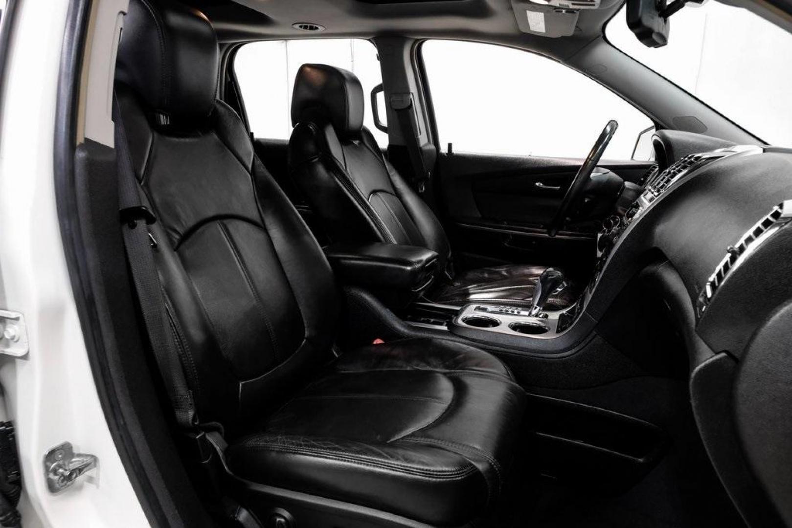 2009 White Diamond Tricoat /Ebony GMC Acadia SLT-2 (1GKER33D19J) with an 3.6L V6 SIDI engine, Automatic transmission, located at 15300 Midway Rd., Addison, TX, 75001, (972) 702-0011, 32.958321, -96.838074 - 2009 GMC Acadia SLT-2<br><br>Now Available at Midway Auto Group, Addison, Texas<br><br>Premium, spacious, and family-readythe 2009 GMC Acadia SLT-2 delivers upscale features, three-row flexibility, and strong V6 performance. As one of the highest trim levels available, the SLT-2 offers luxury-grade - Photo#43