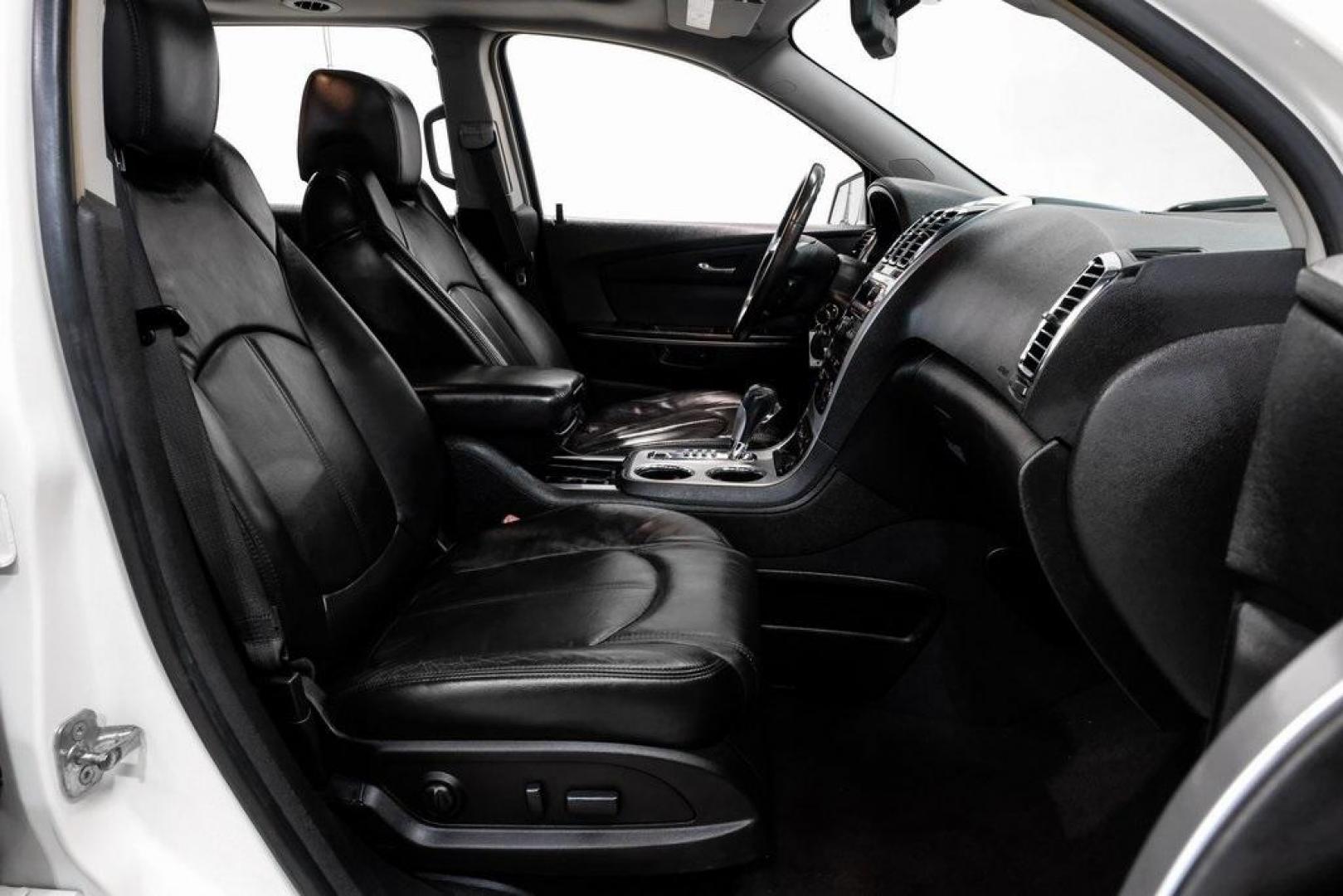 2009 White Diamond Tricoat /Ebony GMC Acadia SLT-2 (1GKER33D19J) with an 3.6L V6 SIDI engine, Automatic transmission, located at 15300 Midway Rd., Addison, TX, 75001, (972) 702-0011, 32.958321, -96.838074 - 2009 GMC Acadia SLT-2<br><br>Now Available at Midway Auto Group, Addison, Texas<br><br>Premium, spacious, and family-readythe 2009 GMC Acadia SLT-2 delivers upscale features, three-row flexibility, and strong V6 performance. As one of the highest trim levels available, the SLT-2 offers luxury-grade - Photo#44