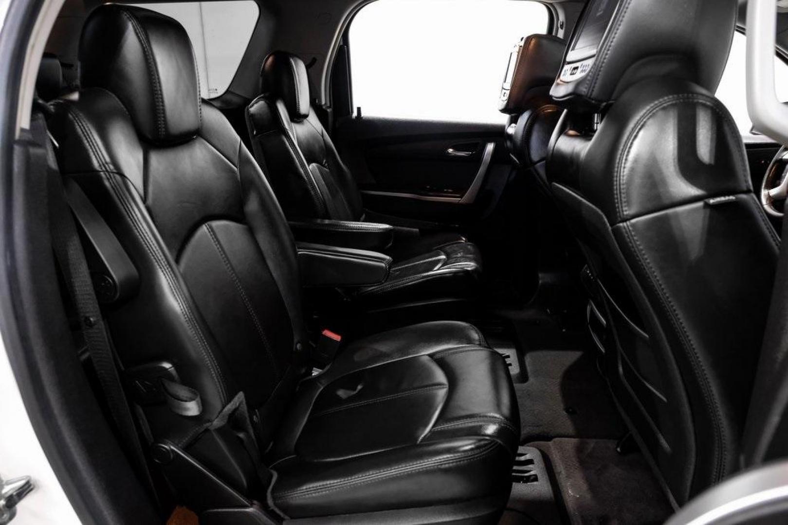 2009 White Diamond Tricoat /Ebony GMC Acadia SLT-2 (1GKER33D19J) with an 3.6L V6 SIDI engine, Automatic transmission, located at 15300 Midway Rd., Addison, TX, 75001, (972) 702-0011, 32.958321, -96.838074 - 2009 GMC Acadia SLT-2<br><br>Now Available at Midway Auto Group, Addison, Texas<br><br>Premium, spacious, and family-readythe 2009 GMC Acadia SLT-2 delivers upscale features, three-row flexibility, and strong V6 performance. As one of the highest trim levels available, the SLT-2 offers luxury-grade - Photo#47