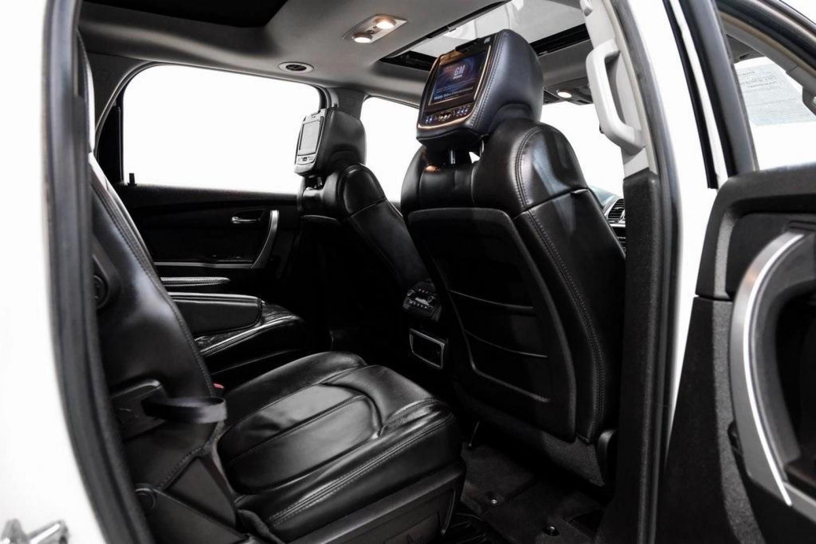 2009 White Diamond Tricoat /Ebony GMC Acadia SLT-2 (1GKER33D19J) with an 3.6L V6 SIDI engine, Automatic transmission, located at 15300 Midway Rd., Addison, TX, 75001, (972) 702-0011, 32.958321, -96.838074 - 2009 GMC Acadia SLT-2<br><br>Now Available at Midway Auto Group, Addison, Texas<br><br>Premium, spacious, and family-readythe 2009 GMC Acadia SLT-2 delivers upscale features, three-row flexibility, and strong V6 performance. As one of the highest trim levels available, the SLT-2 offers luxury-grade - Photo#48